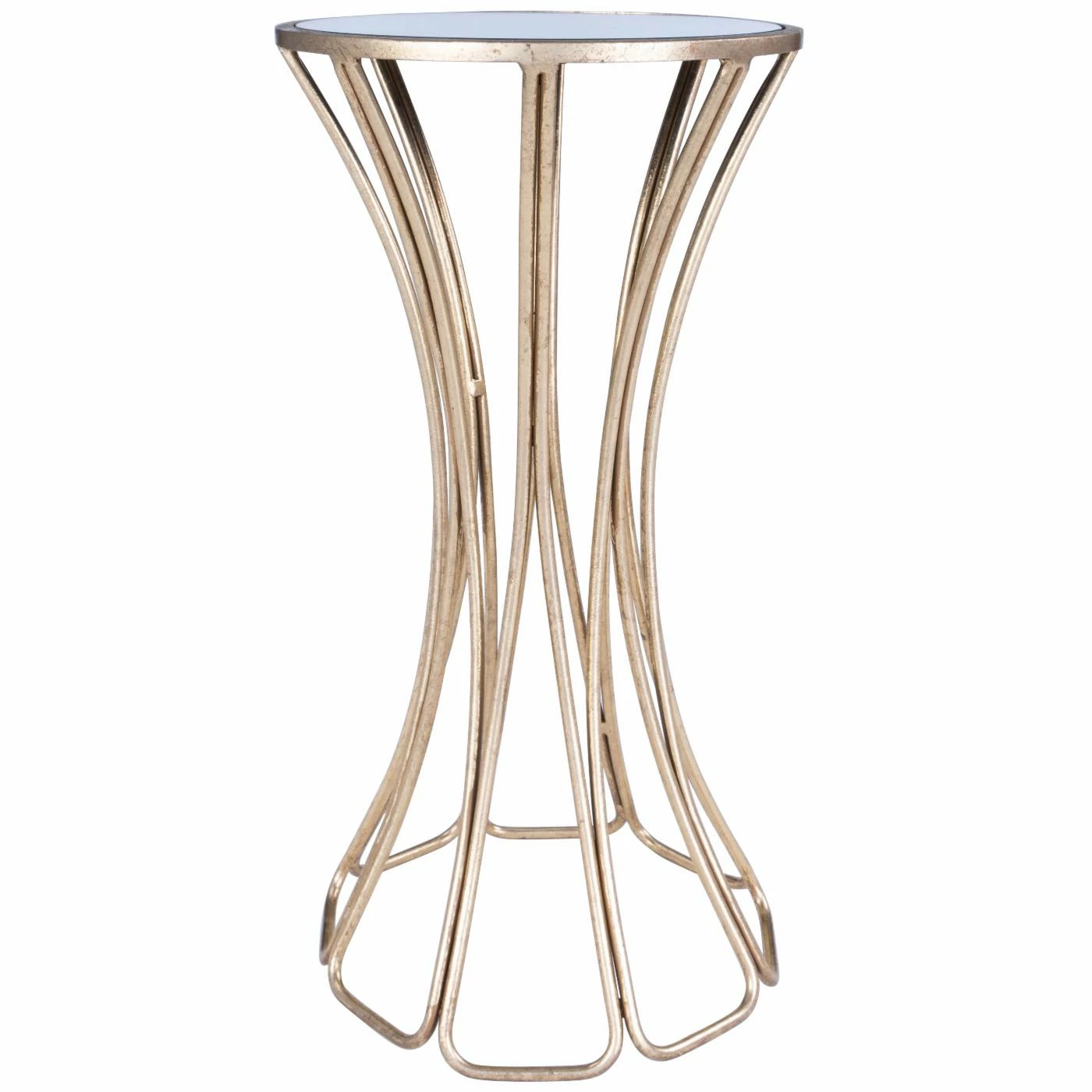 Top 10 π Butler Specialty Round End Tables & Side Tables Butler Faruh Metal And Mirror End Table π₯° - Image 4