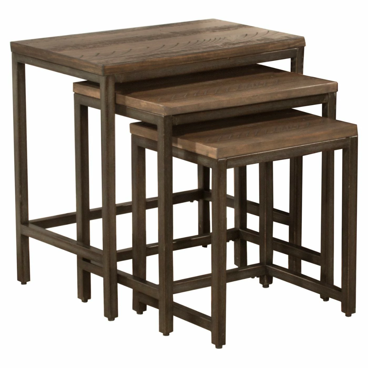 Cheapest 🔔 Rectangle End Tables & Side Tables Hillsdale Furniture Castille Nesting Tables - Set Of 3 🛒 - Image 4