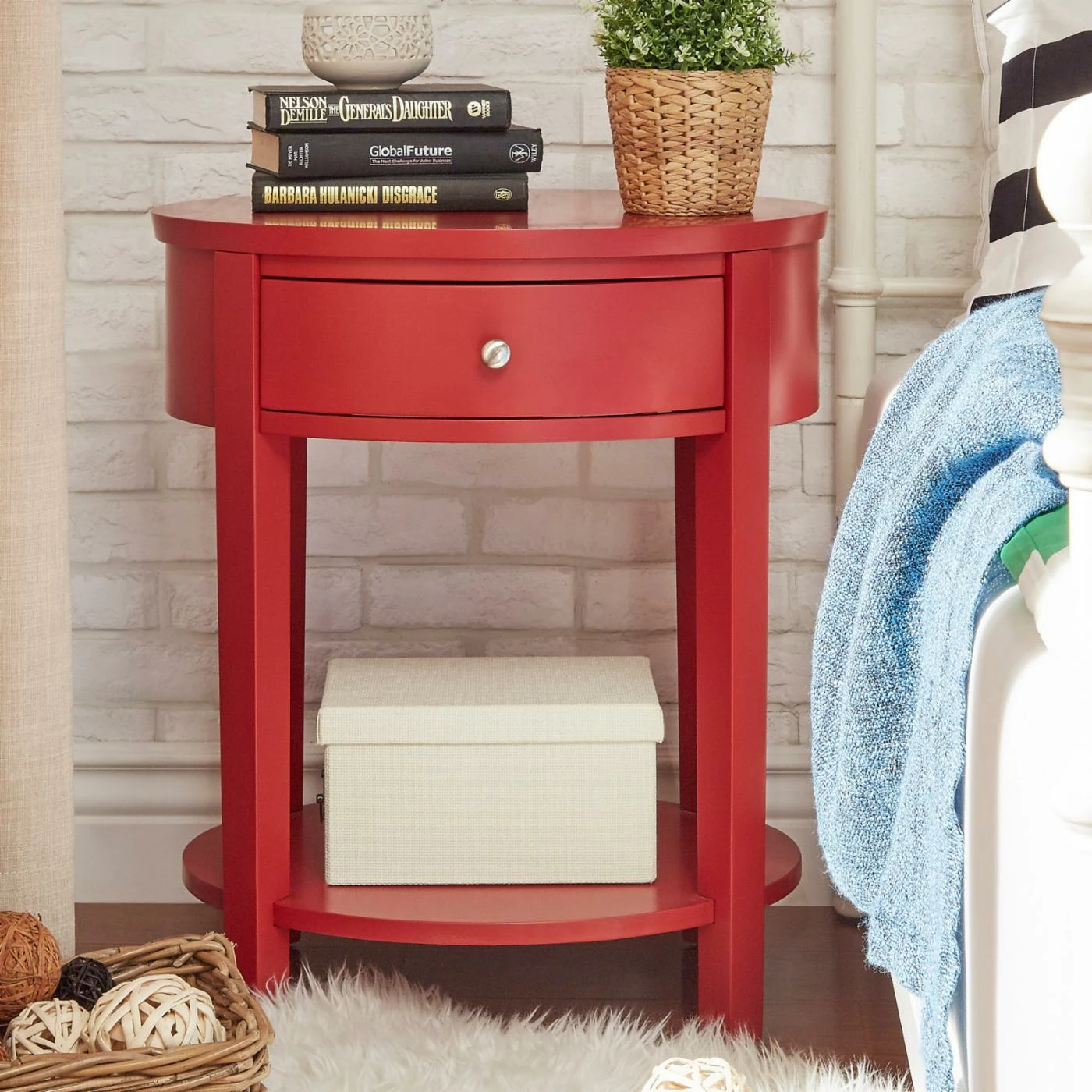 Best Sale π Oval End Tables & Side Tables Weston Home Oval Single Drawer Accent Table π€© - Image 4