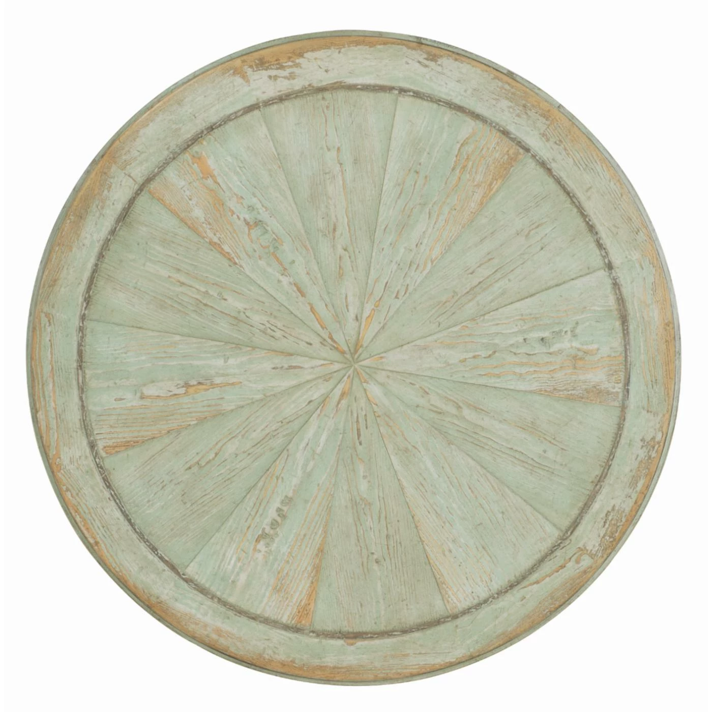 Budget π₯° Round End Tables & Side Tables Hooker Furniture Traditions Round End Table - Pale Green β - Image 4
