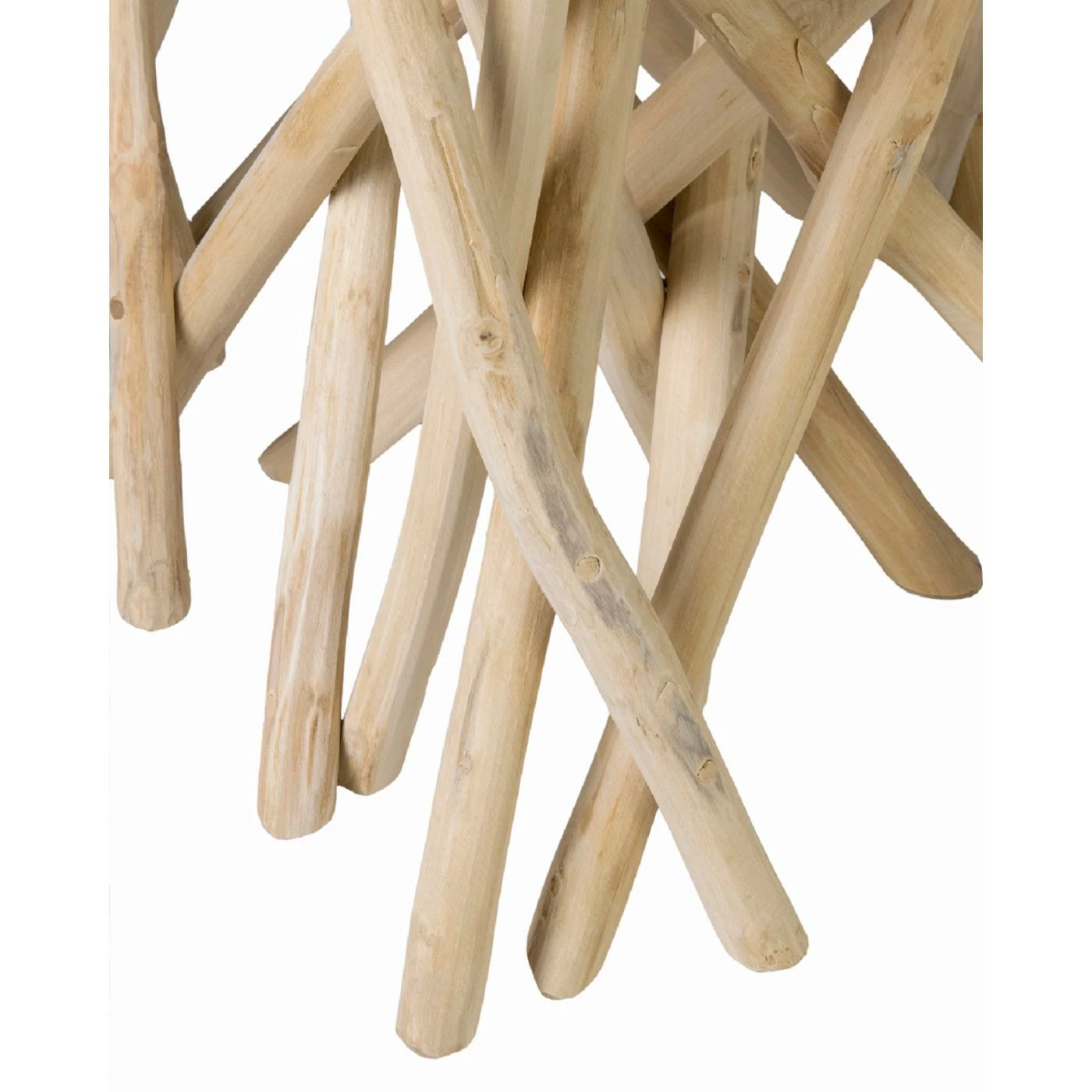 Wholesale 👏 Square End Tables & Side Tables East At Main Miko Teak Accent Table 👏 - Image 4