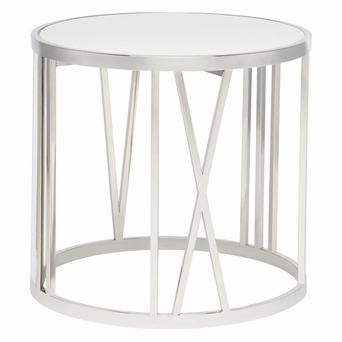 Best Sale β Round End Tables & Side Tables Nuevo Roman End Table π - Image 4