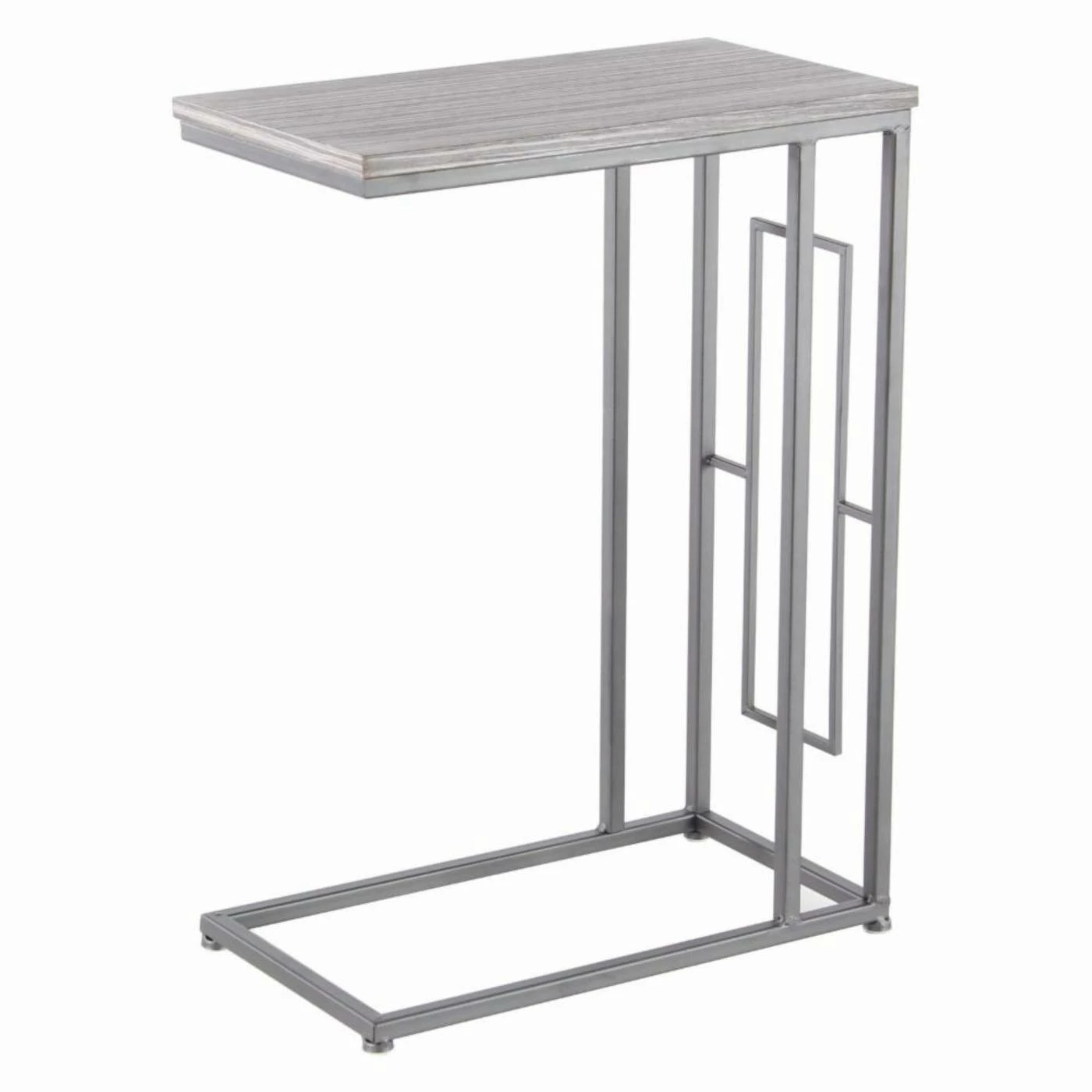 Discount 👍 Rectangle End Tables & Side Tables DecMode Contemporary Rectangular Accent End Table 👍 - Image 4