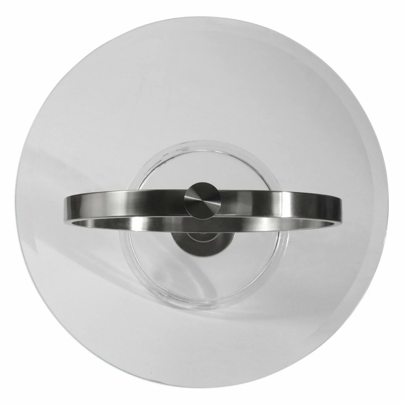 Cheapest βοΈ Round End Tables & Side Tables Uttermost Dixon Brushed Nickel Accent Table π₯ - Image 4