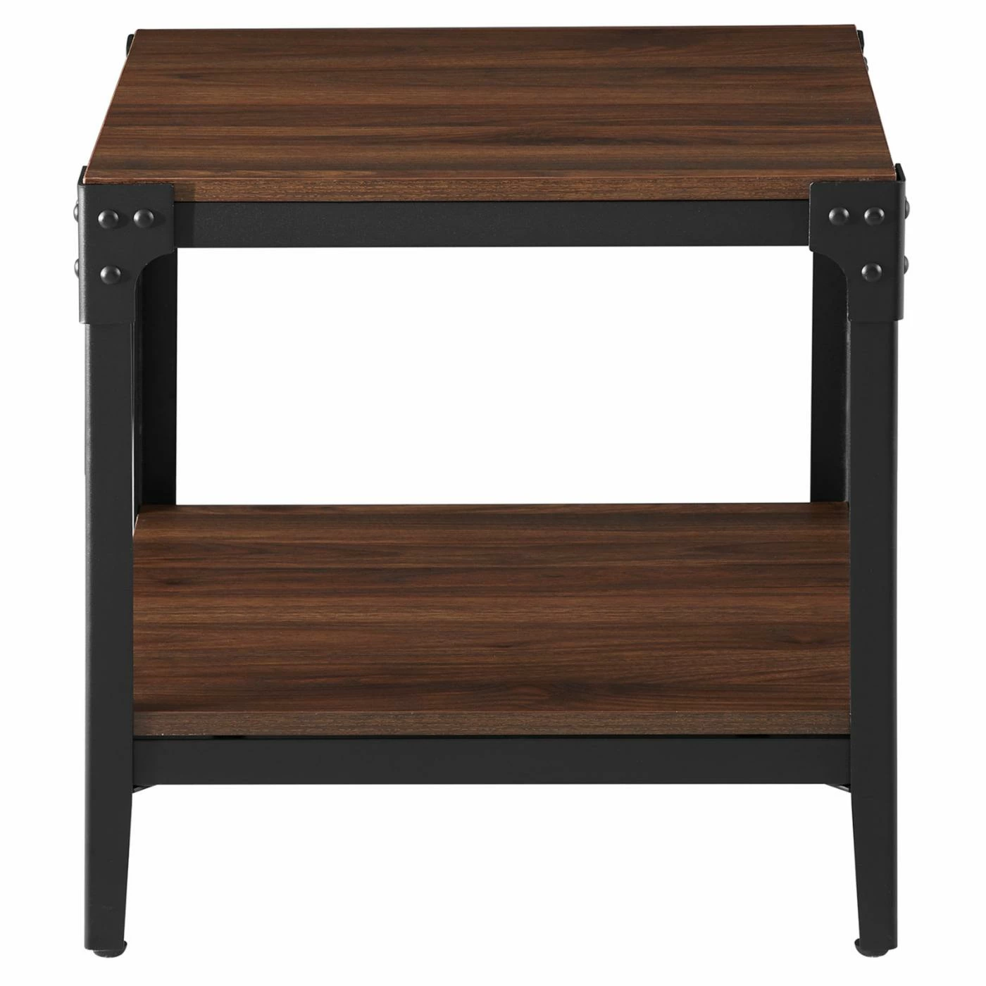 Promo βοΈ Square End Tables & Side Tables Manor Park Rustic Wood End Table - Set Of 2 π - Image 4