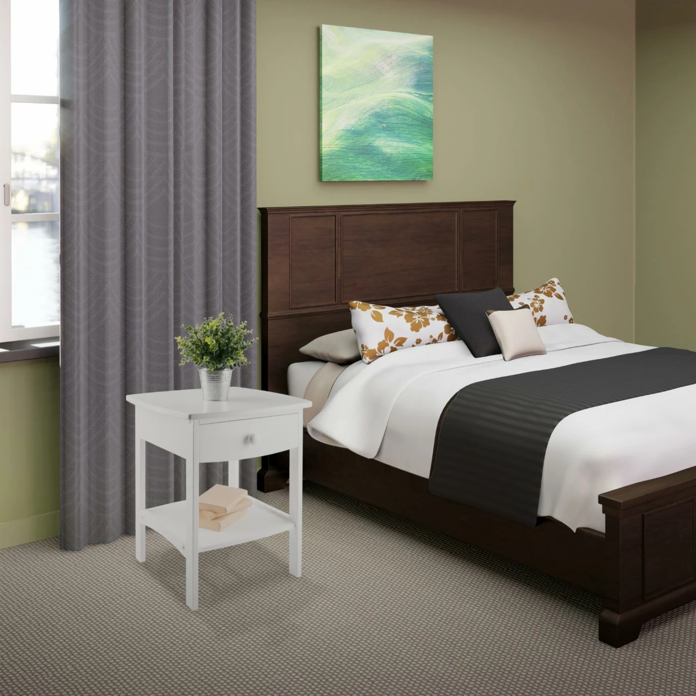 Best reviews of โ Square End Tables & Side Tables Winsome Brookfield End Table ๐งจ - Image 4