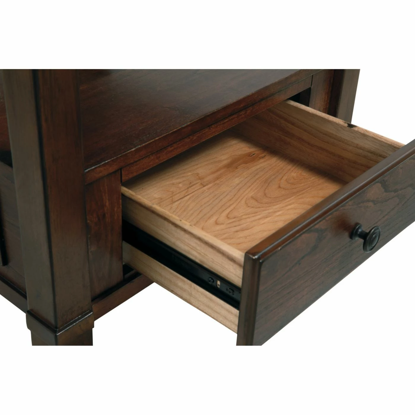 Budget ✔️ Rectangle End Tables & Side Tables Signature Design By Ashley Gately Brown Rectangular End Table ❤️ - Image 6