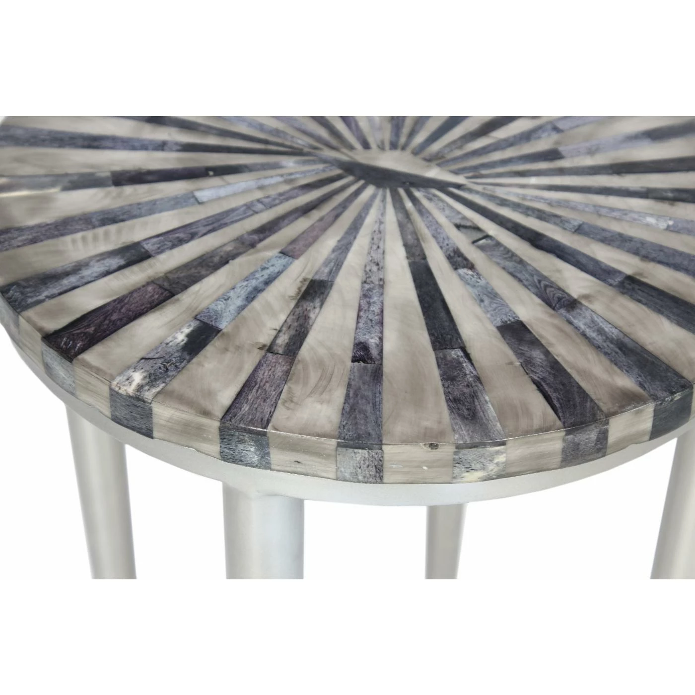 Outlet 👏 Coast To Coast Imports, LLC Round End Tables & Side Tables Coast To Coast Imports Pinwheel Accent Table ✔️ - Image 6