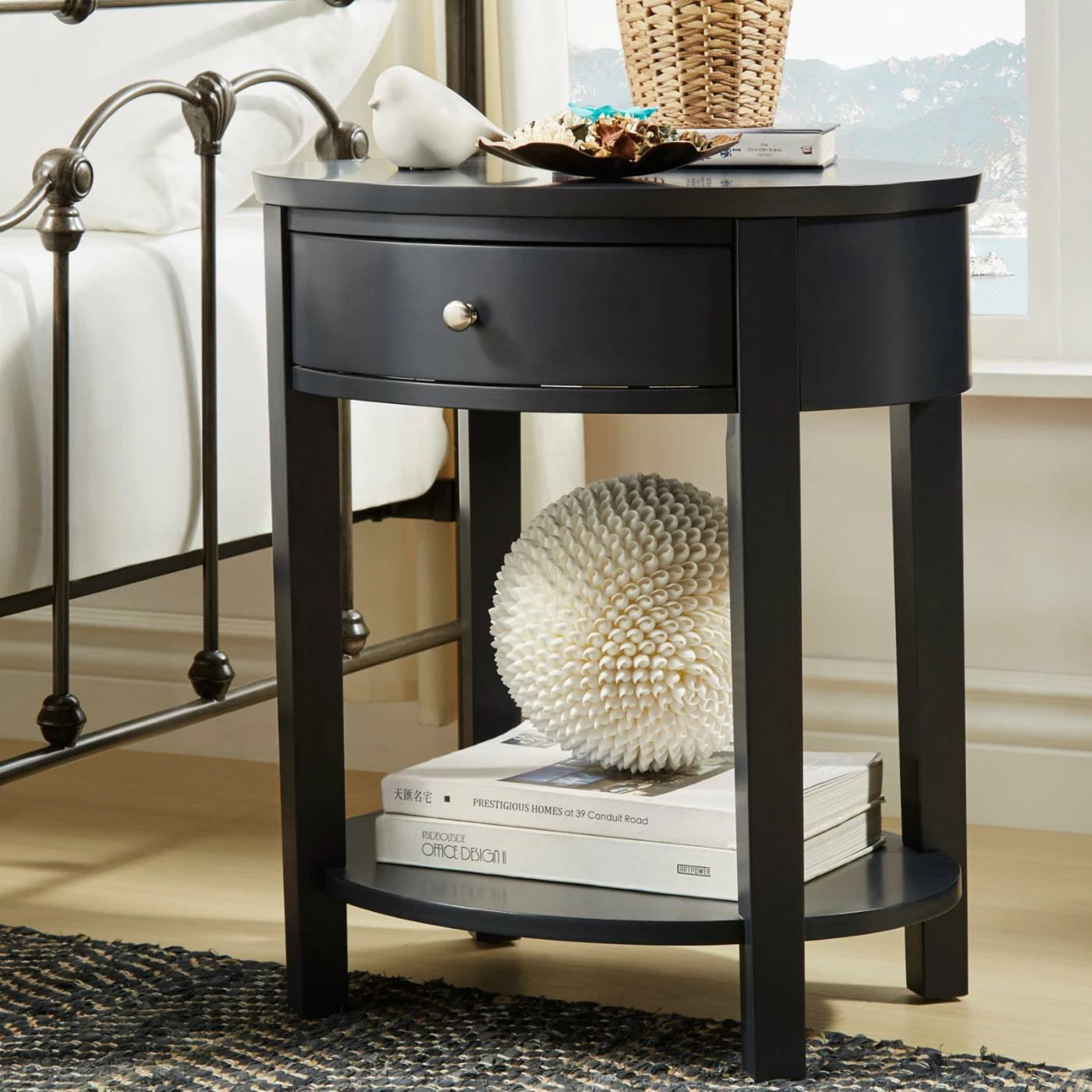 Best Sale π Oval End Tables & Side Tables Weston Home Oval Single Drawer Accent Table π€© - Image 6