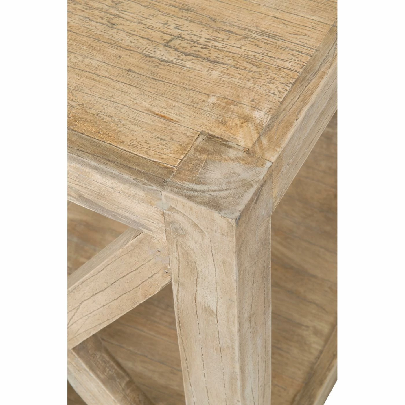 Flash Sale ๐งจ Rectangle End Tables & Side Tables East At Main Locust Rectangular Rubberwood Accent Table ๐ - Image 6