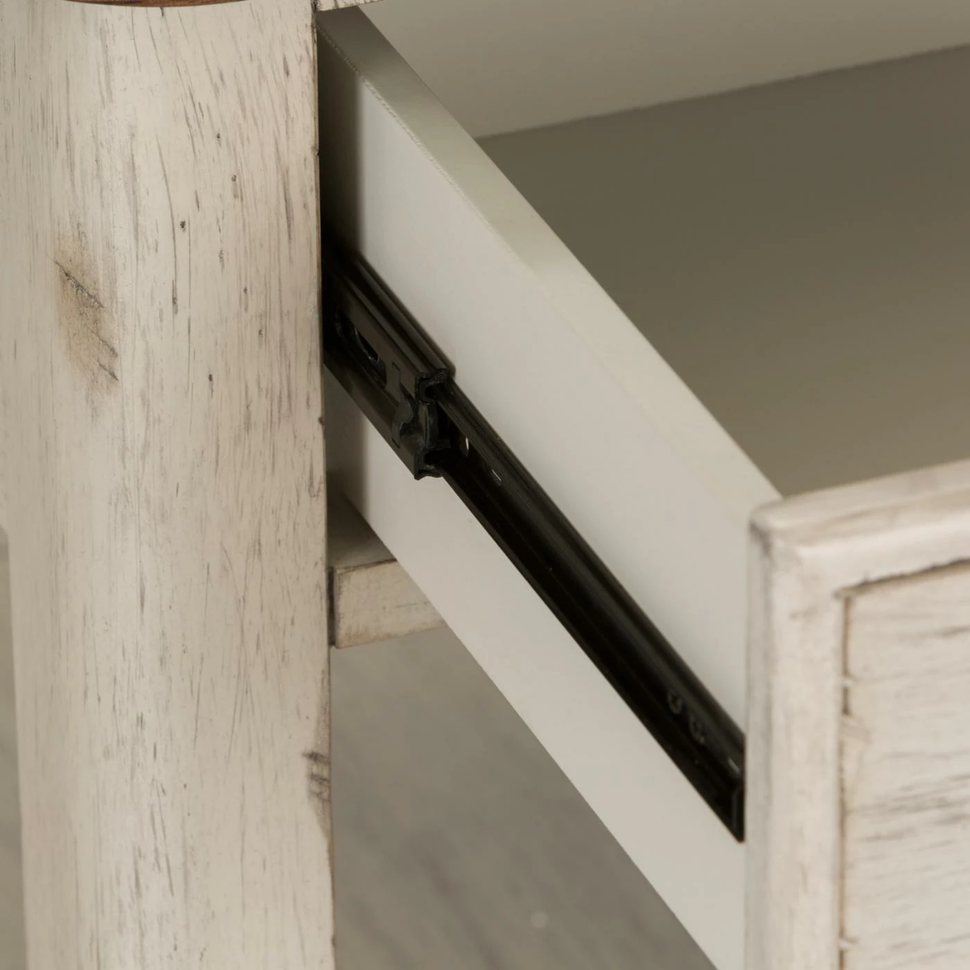 Outlet π Rectangle End Tables & Side Tables Liberty Furniture Industries Farmhouse Reimagined End Table With Basket π - Image 6