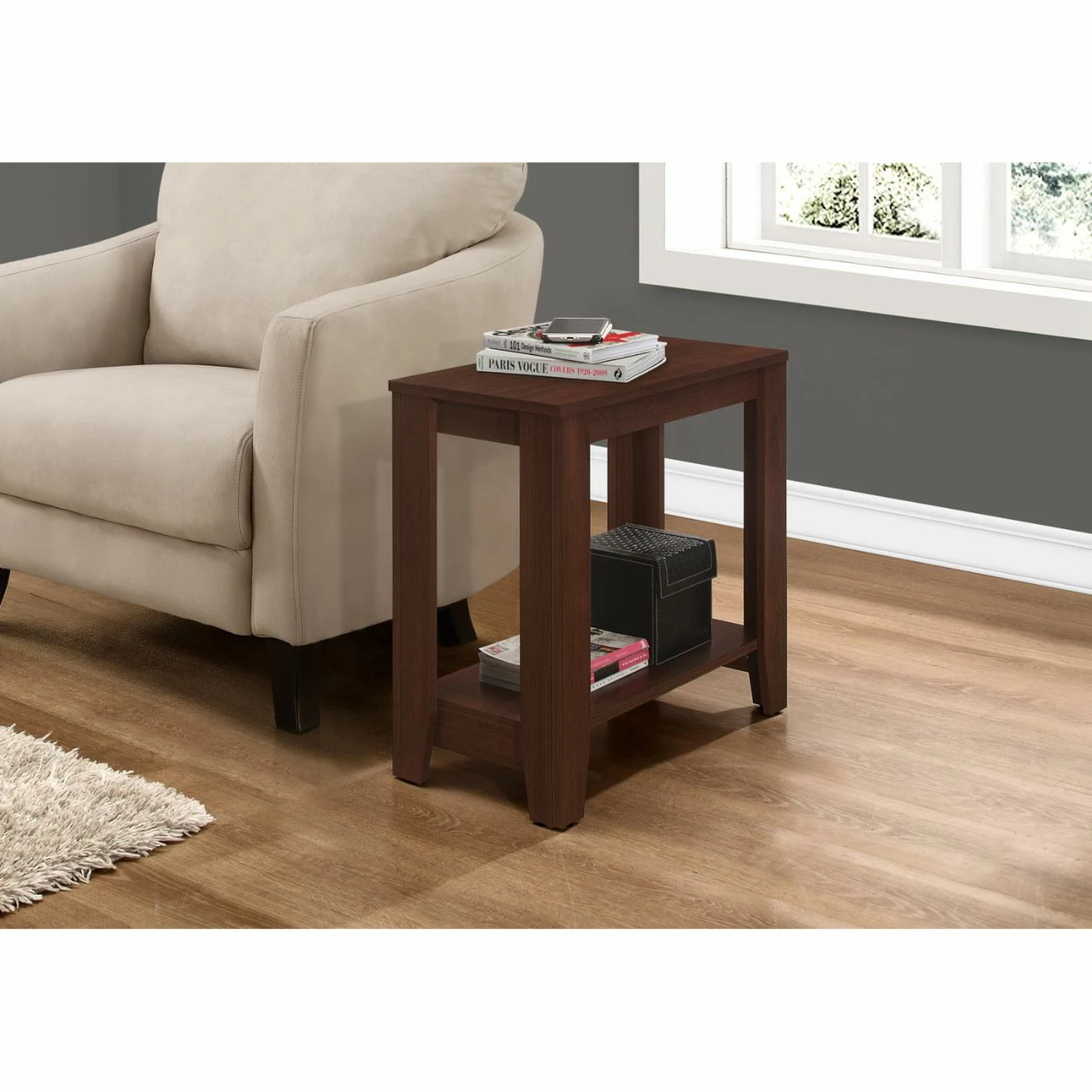 Best reviews of 𧨠Rectangle End Tables & Side Tables Monarch Specialties Wood Rectangular Side Table π - Image 6