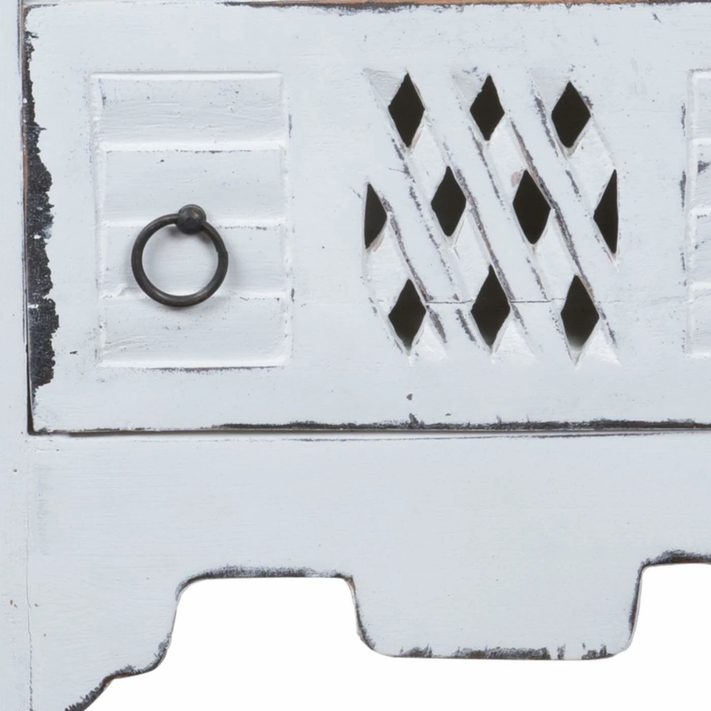 Flash Sale ✨ Rectangle End Tables & Side Tables Sunset Trading Shabby Chic Cottage Whitewashed End Table 🎉 - Image 6