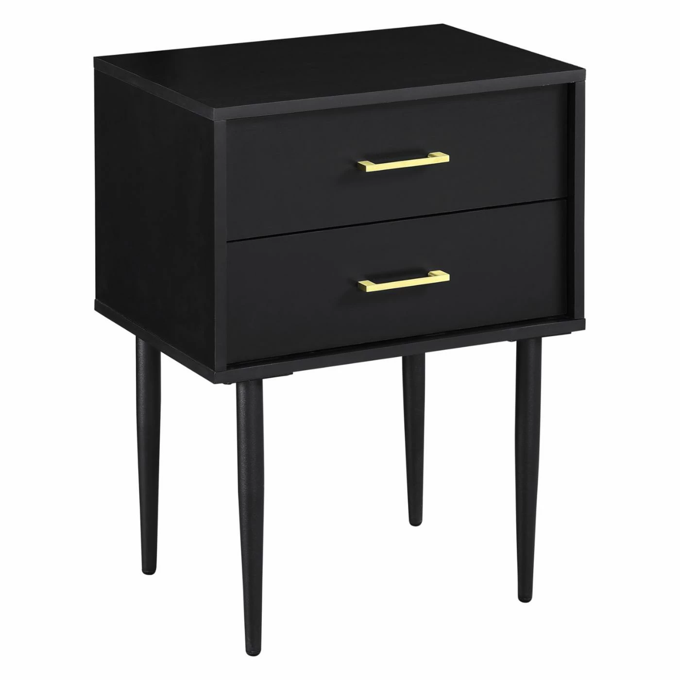 Best Sale π Rectangle End Tables & Side Tables Walker Edison Olivia 2 Drawer Side Table π - Image 6