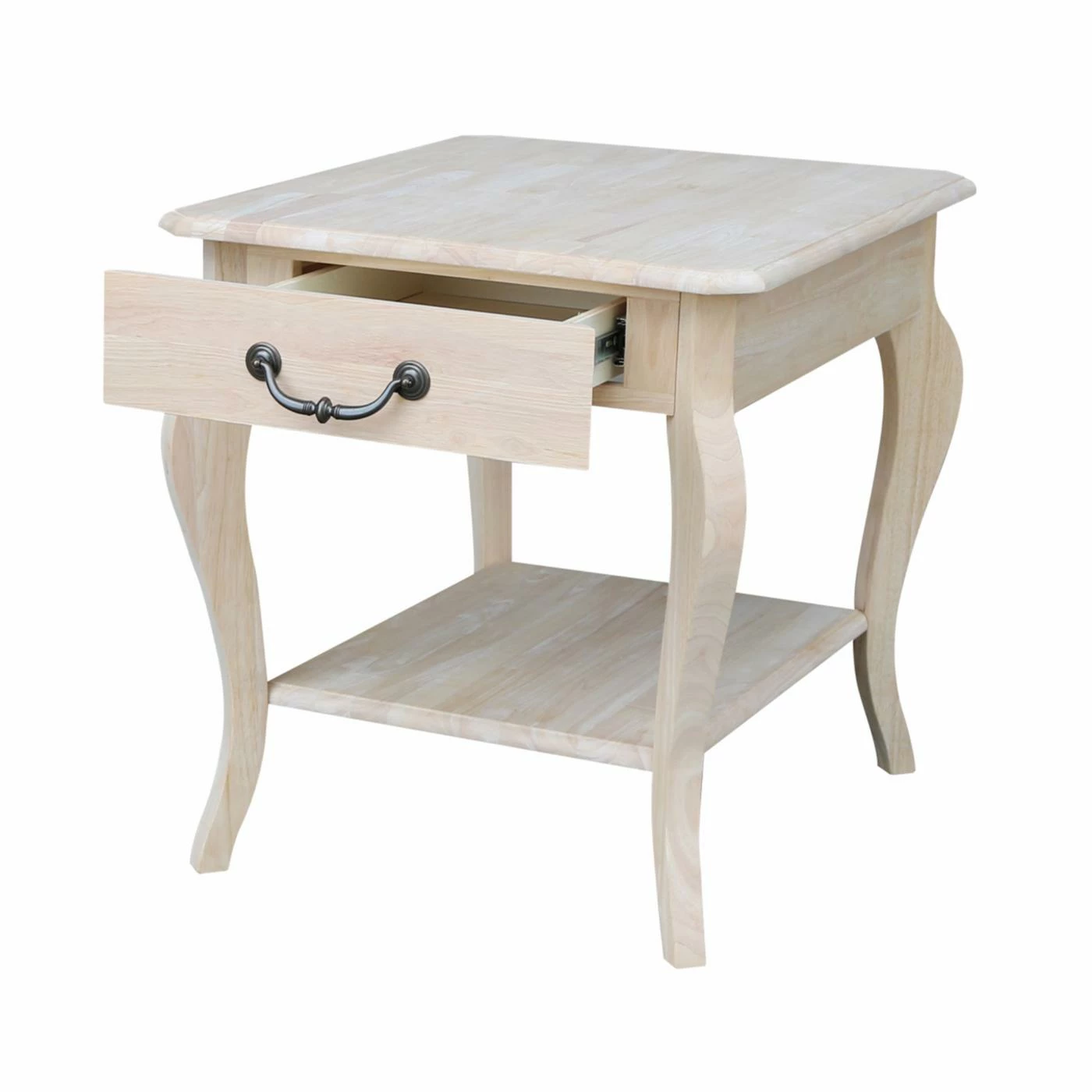 Deals βοΈ Rectangle End Tables & Side Tables International Concepts Cambria End Table - Unfinished π - Image 5