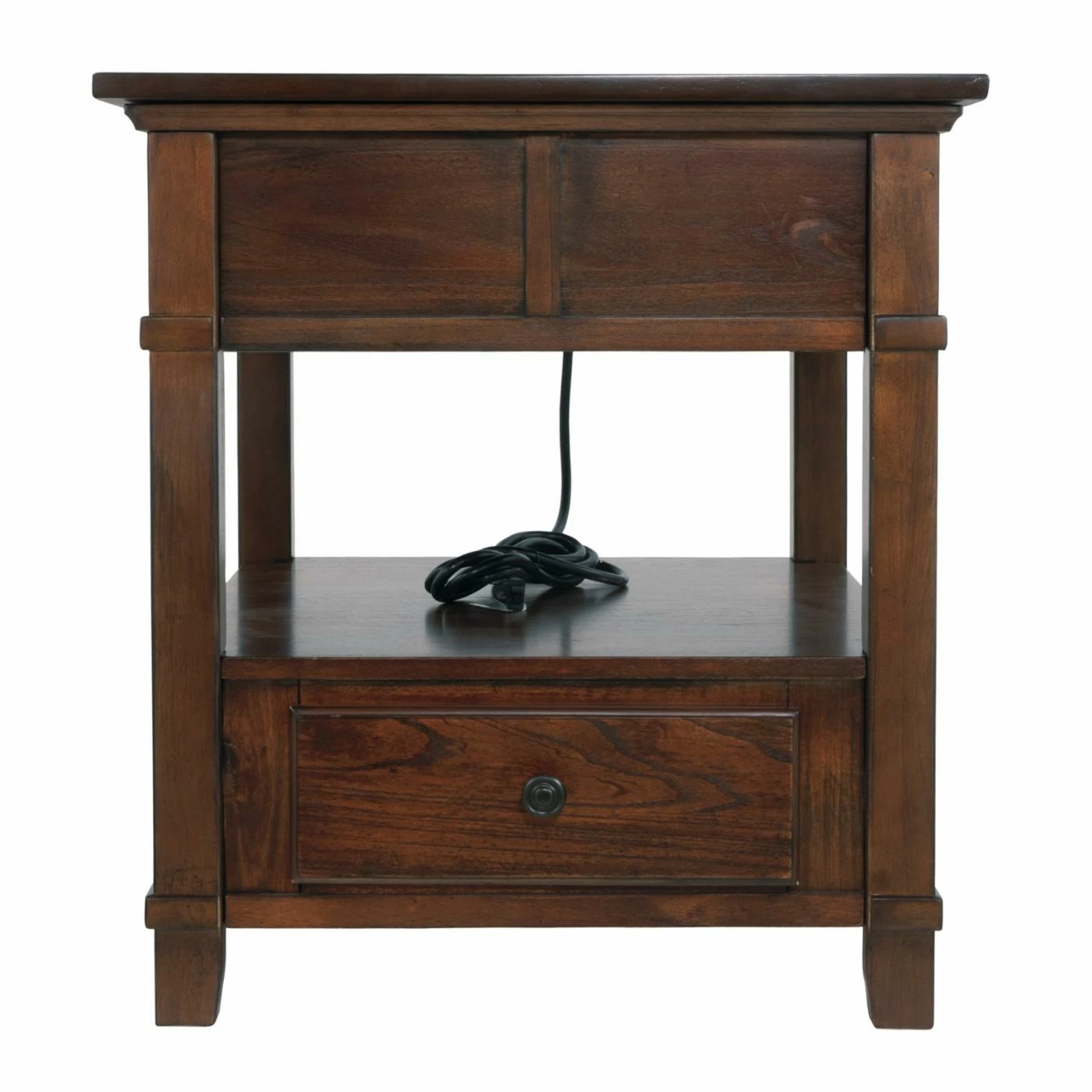 Budget ✔️ Rectangle End Tables & Side Tables Signature Design By Ashley Gately Brown Rectangular End Table ❤️ - Image 7