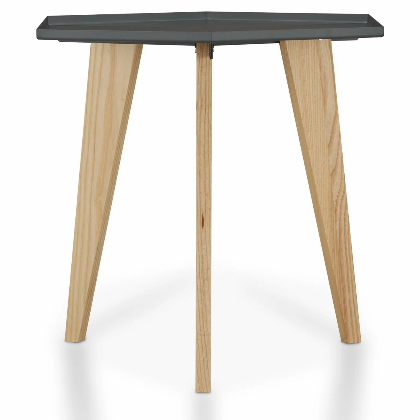 Flash Sale π€© Other Shapes - End Tables & Side Tables HN Home Soleri Mid-Century Modern Hexagon End Table 𧨠- Image 7