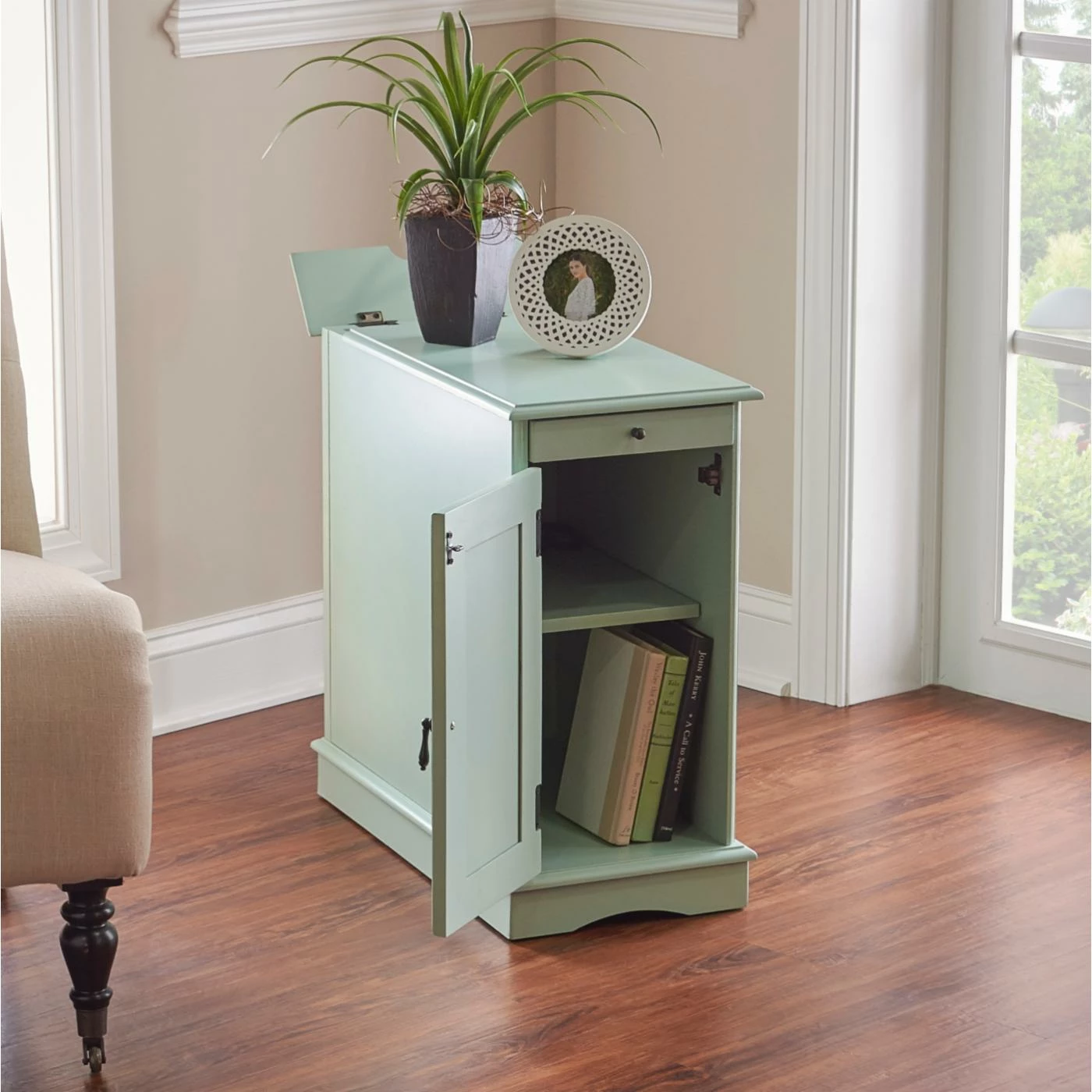 Best Sale π― Rectangle End Tables & Side Tables Powell Butler Accent Table β - Image 5