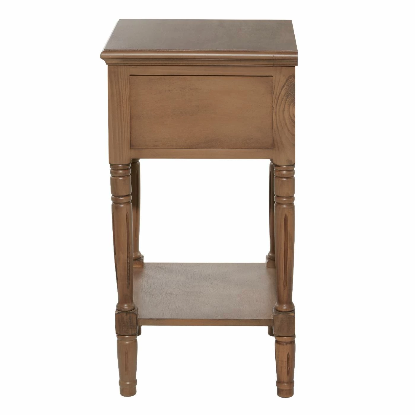 Discount βοΈ Square End Tables & Side Tables DecMode Wood Accent Table With Drawer π - Image 7