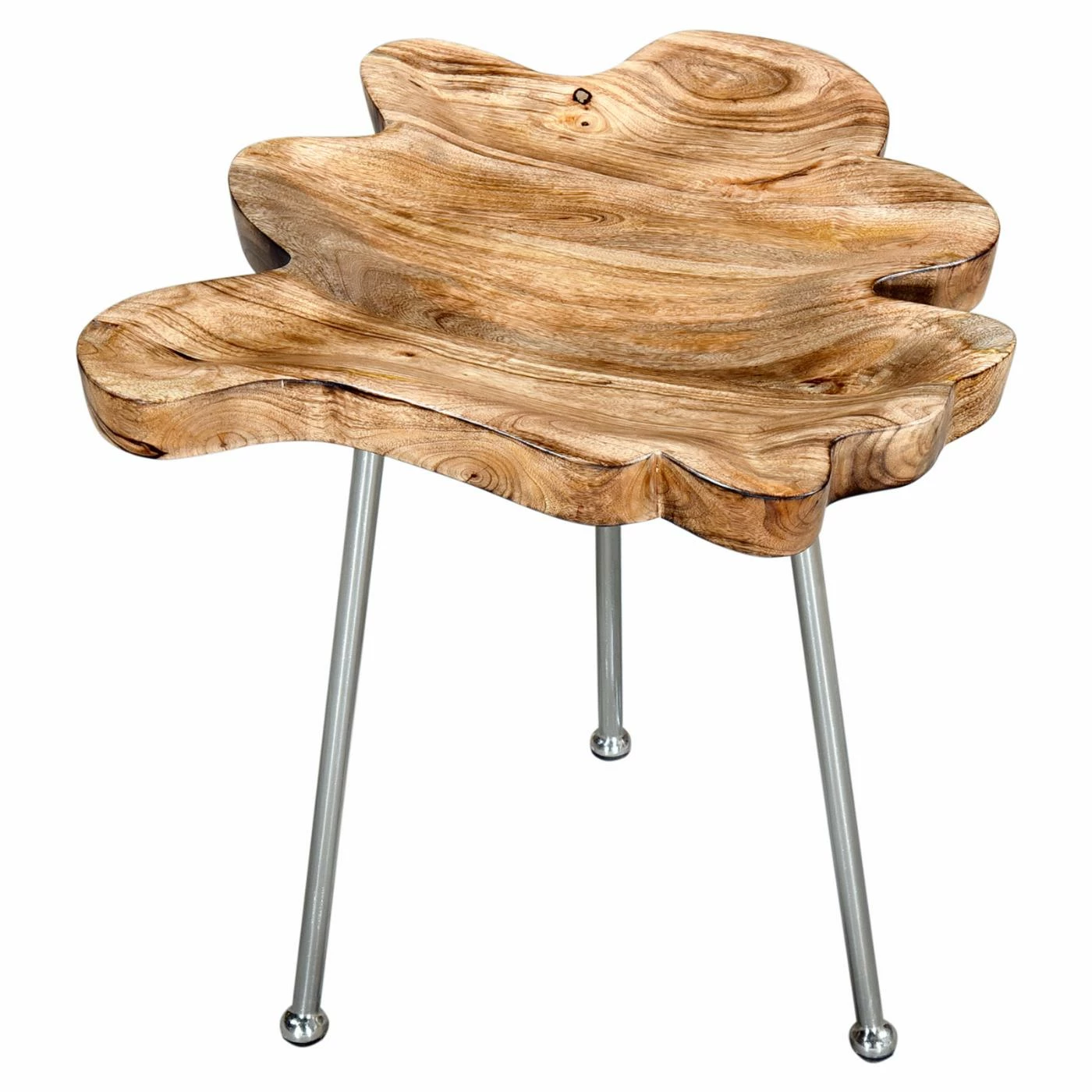 Best reviews of π€© Other Shapes - End Tables & Side Tables Worldwide Home Furnishings Solid Wood Accent Table π - Image 6