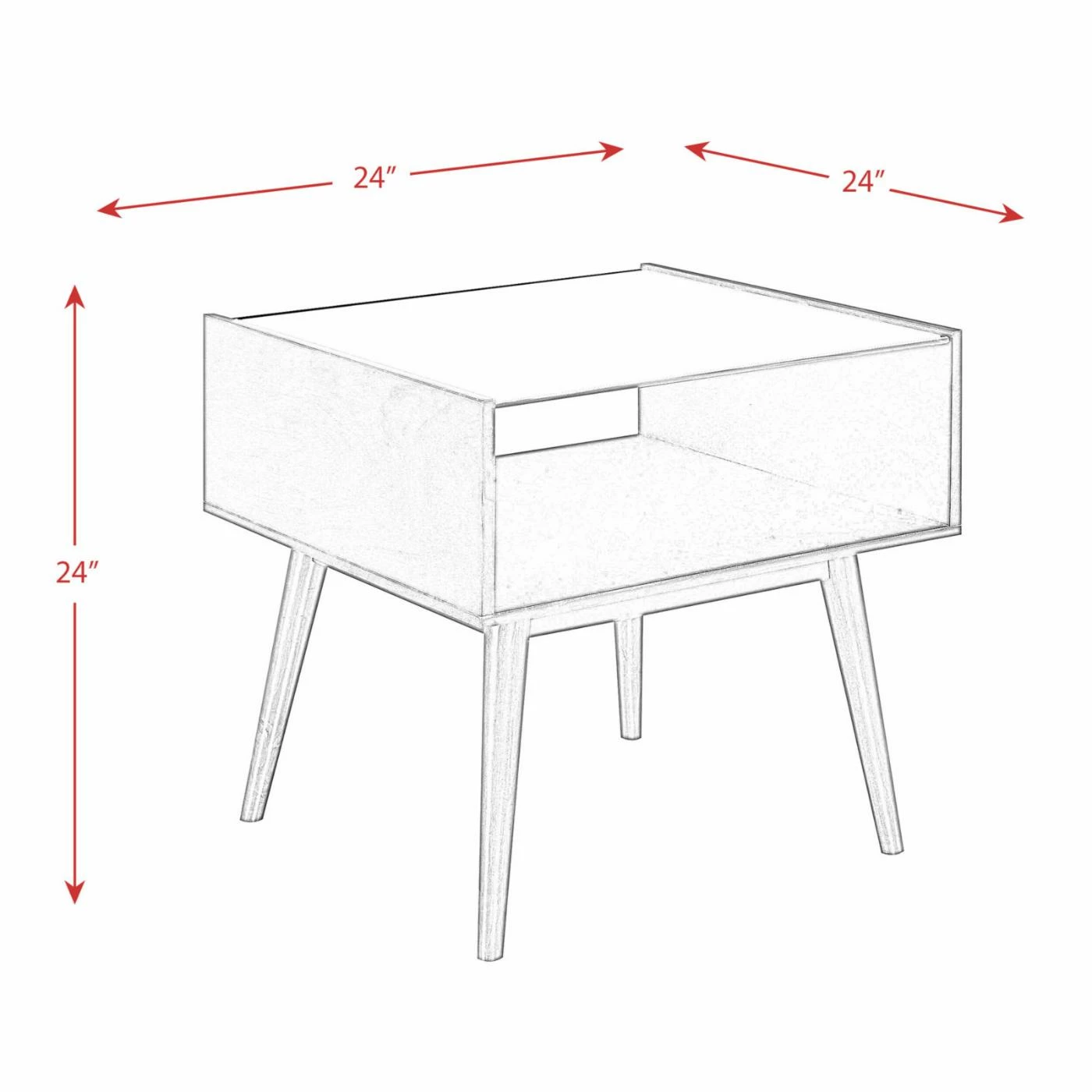Flash Sale π Square End Tables & Side Tables Picket House Furnishings Morgan End Table π₯ - Image 8