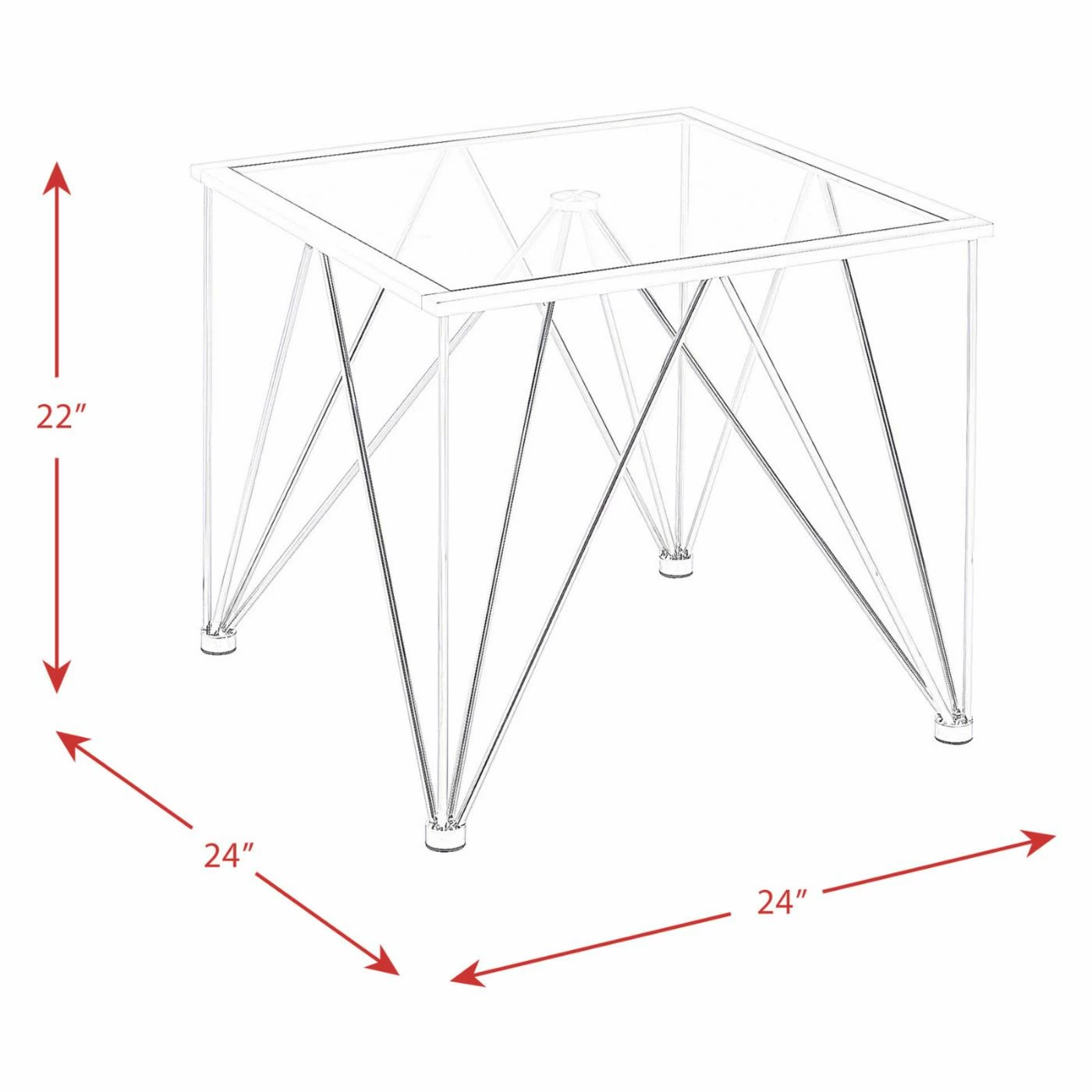 New β Square End Tables & Side Tables Picket House Furnishings Macie Square End Table π― - Image 8