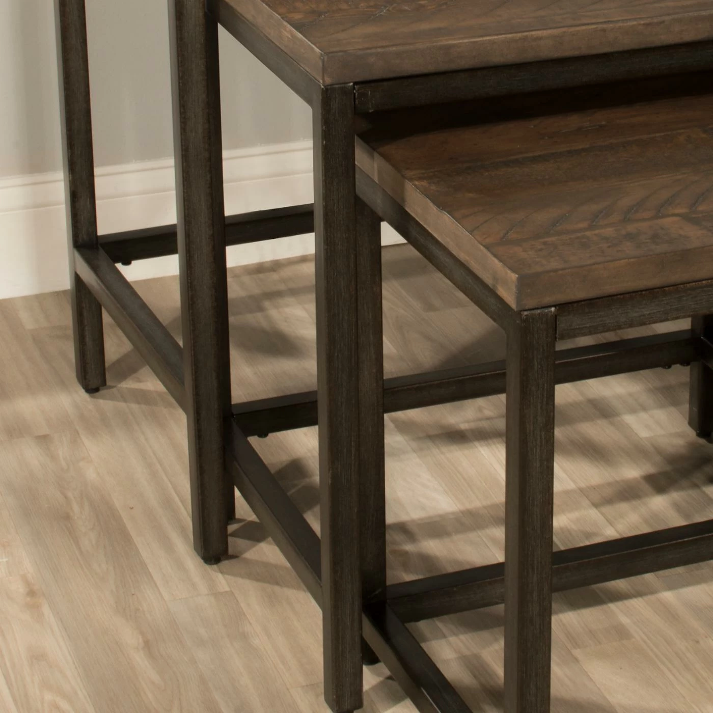 Cheapest 🔔 Rectangle End Tables & Side Tables Hillsdale Furniture Castille Nesting Tables - Set Of 3 🛒 - Image 8