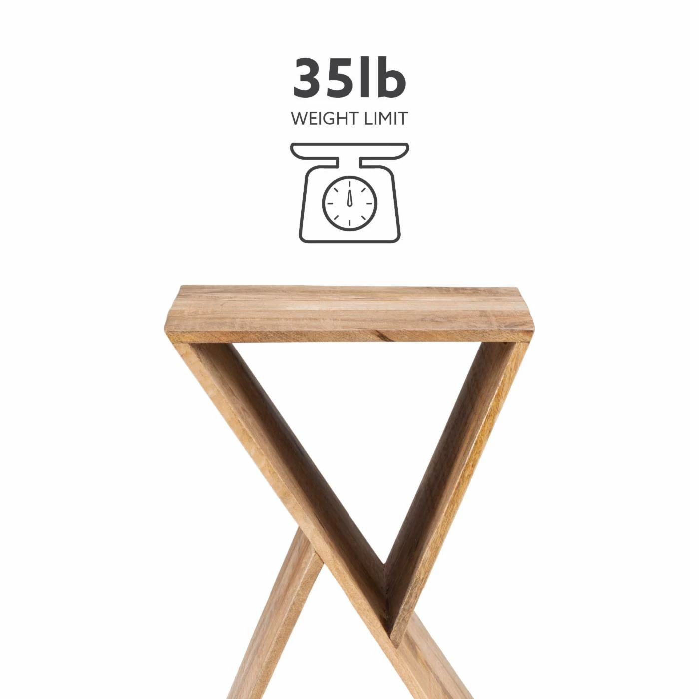 Discount β Triangle End Tables & Side Tables Powell Trevor Triangle Side Table - Natural π₯ - Image 8