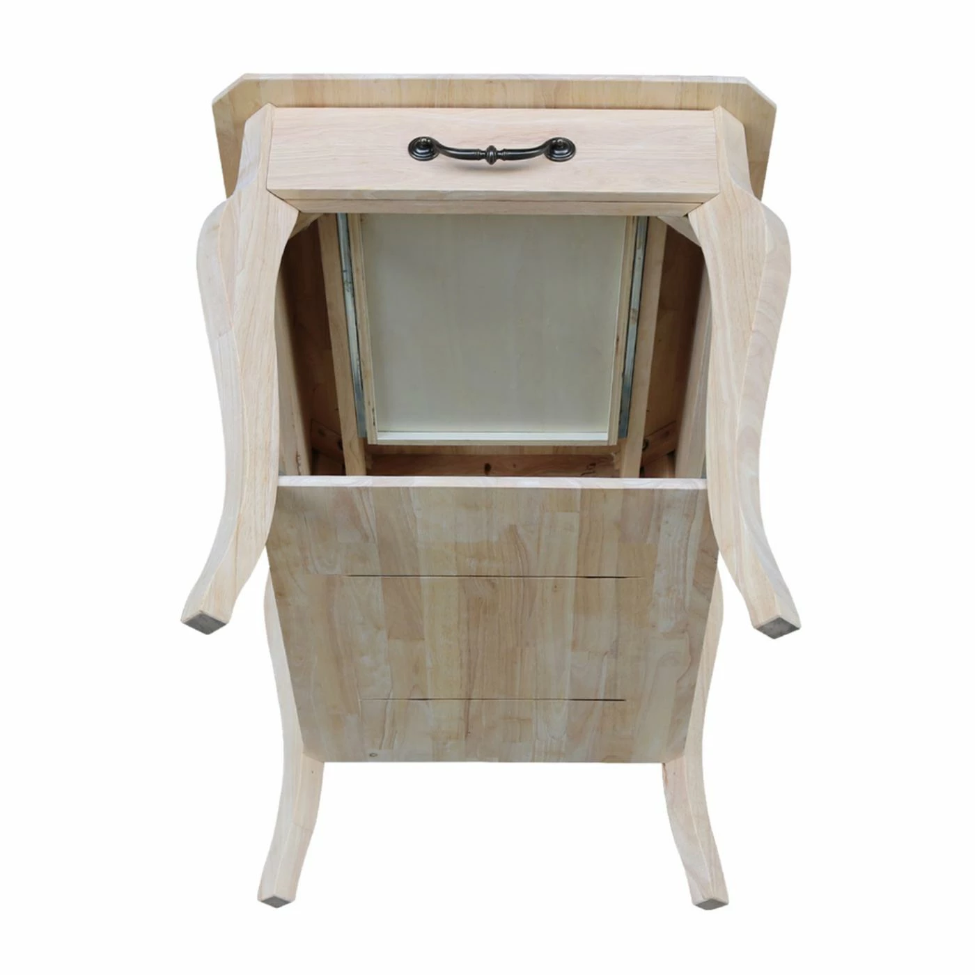 Deals βοΈ Rectangle End Tables & Side Tables International Concepts Cambria End Table - Unfinished π - Image 7