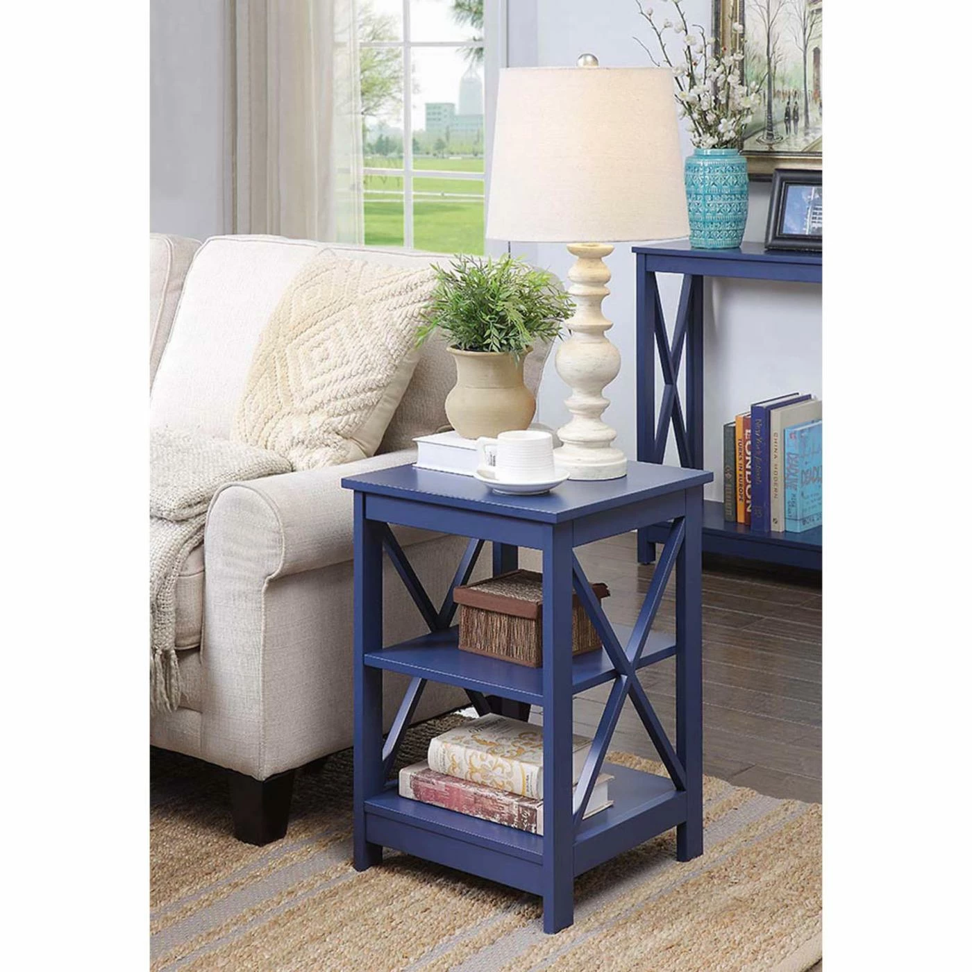 Best deal 🎉 Square End Tables & Side Tables Convenience Concepts Mission End Table 😉 - Image 9