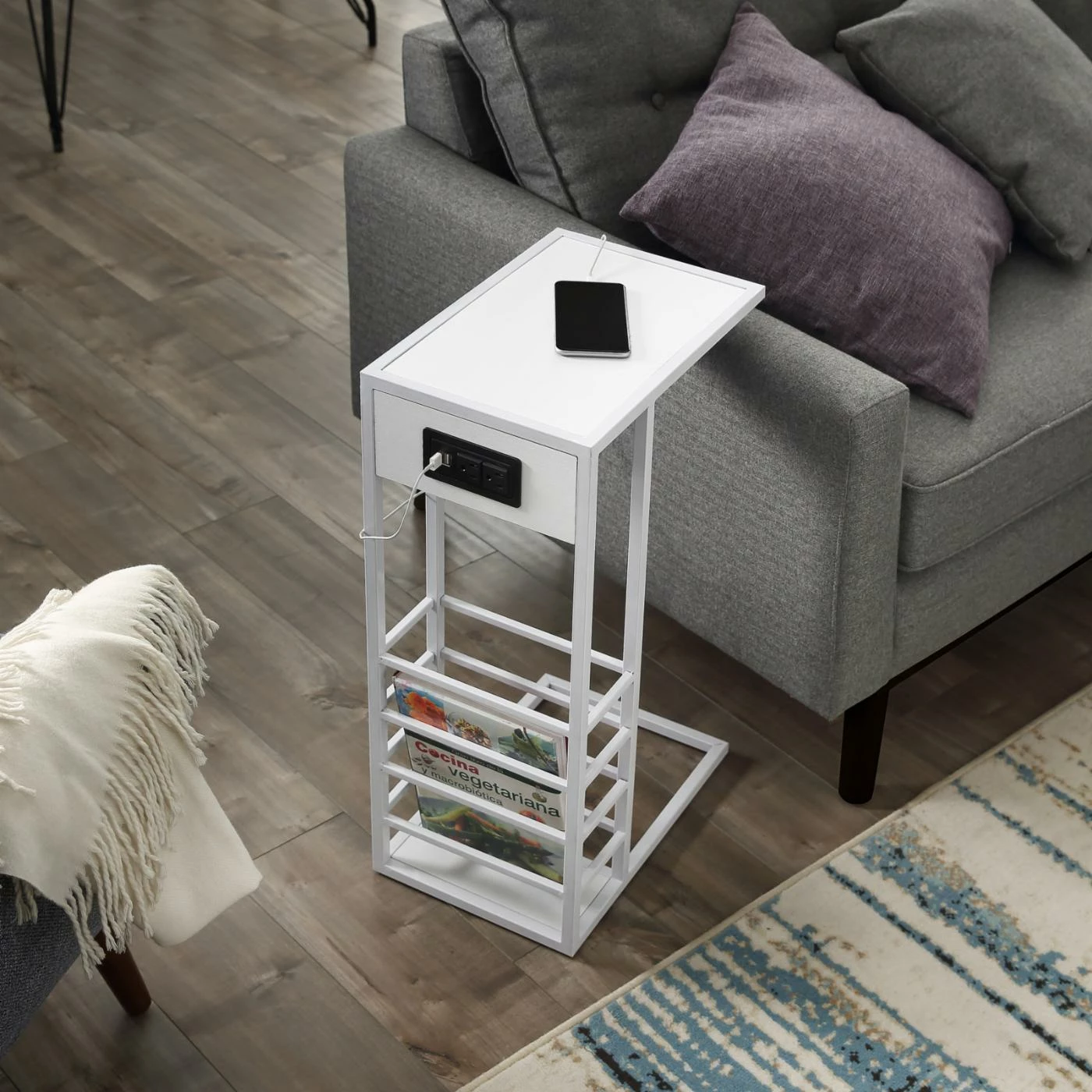 New 🔔 Rectangle End Tables & Side Tables Loft Lyfe Westin C Table / End Table 👏 - Image 9