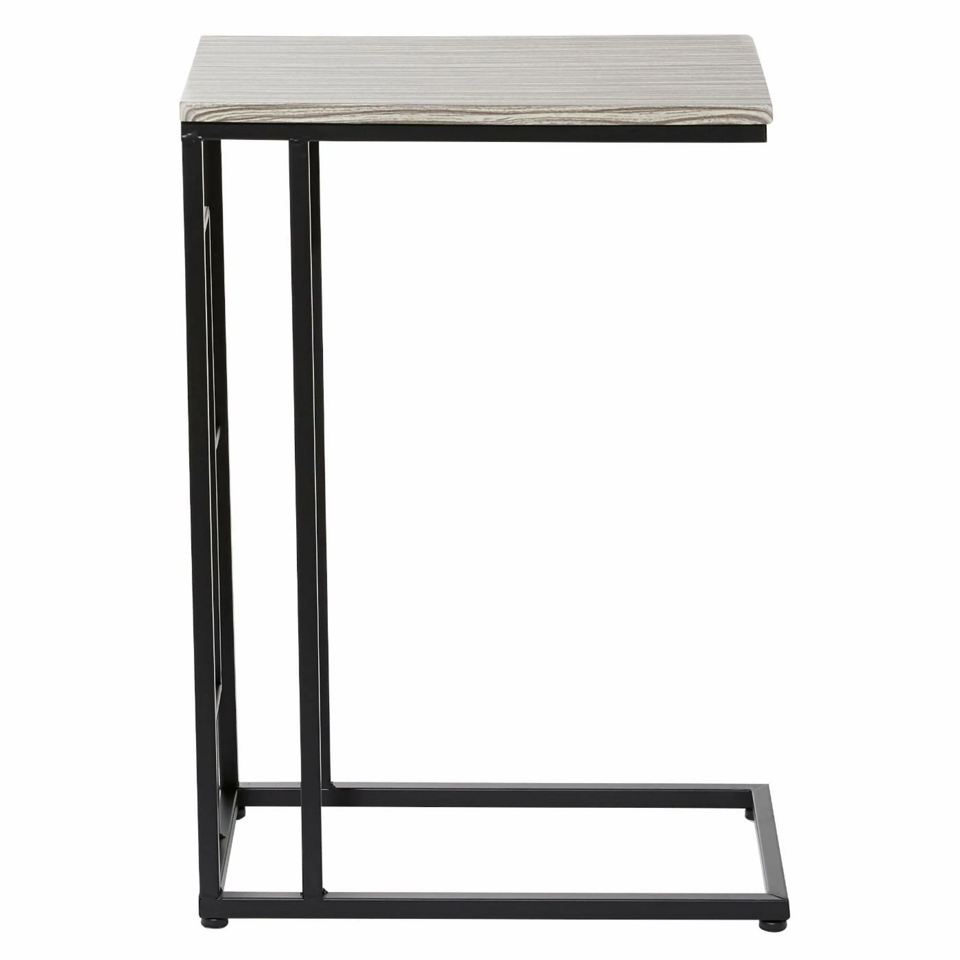 Discount 👍 Rectangle End Tables & Side Tables DecMode Contemporary Rectangular Accent End Table 👍 - Image 9