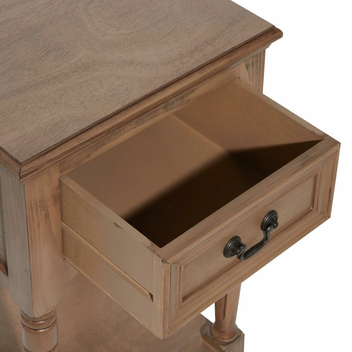 Discount βοΈ Square End Tables & Side Tables DecMode Wood Accent Table With Drawer π - Image 9