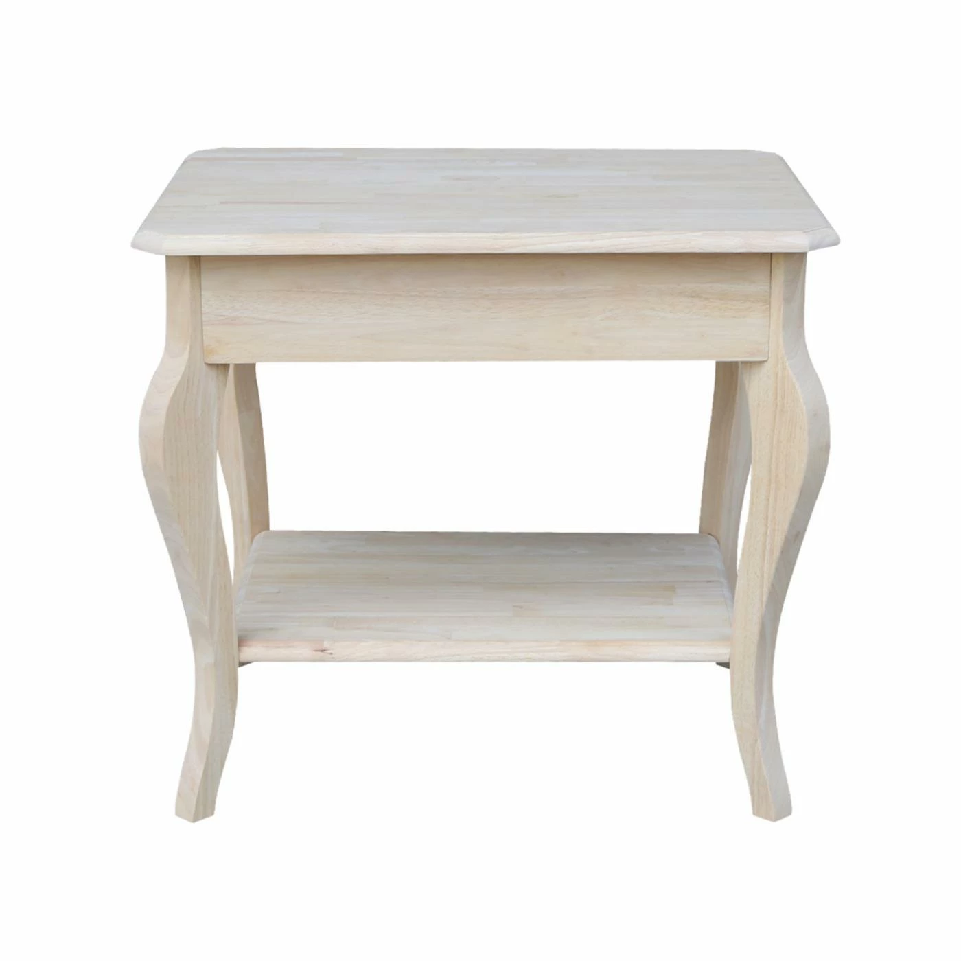 Deals βοΈ Rectangle End Tables & Side Tables International Concepts Cambria End Table - Unfinished π - Image 8