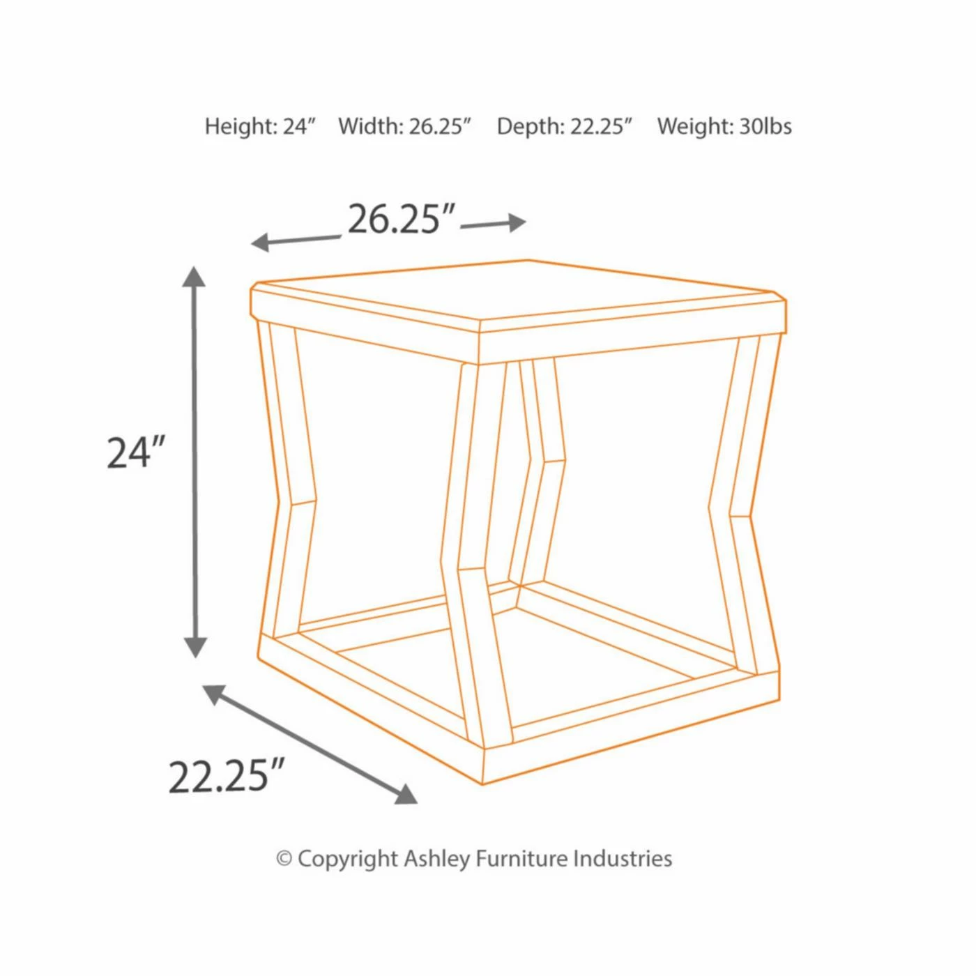 Top 10 🎉 Rectangle End Tables & Side Tables Signature Design By Ashley Kelton Espresso Rectangular End Table 👏 - Image 8