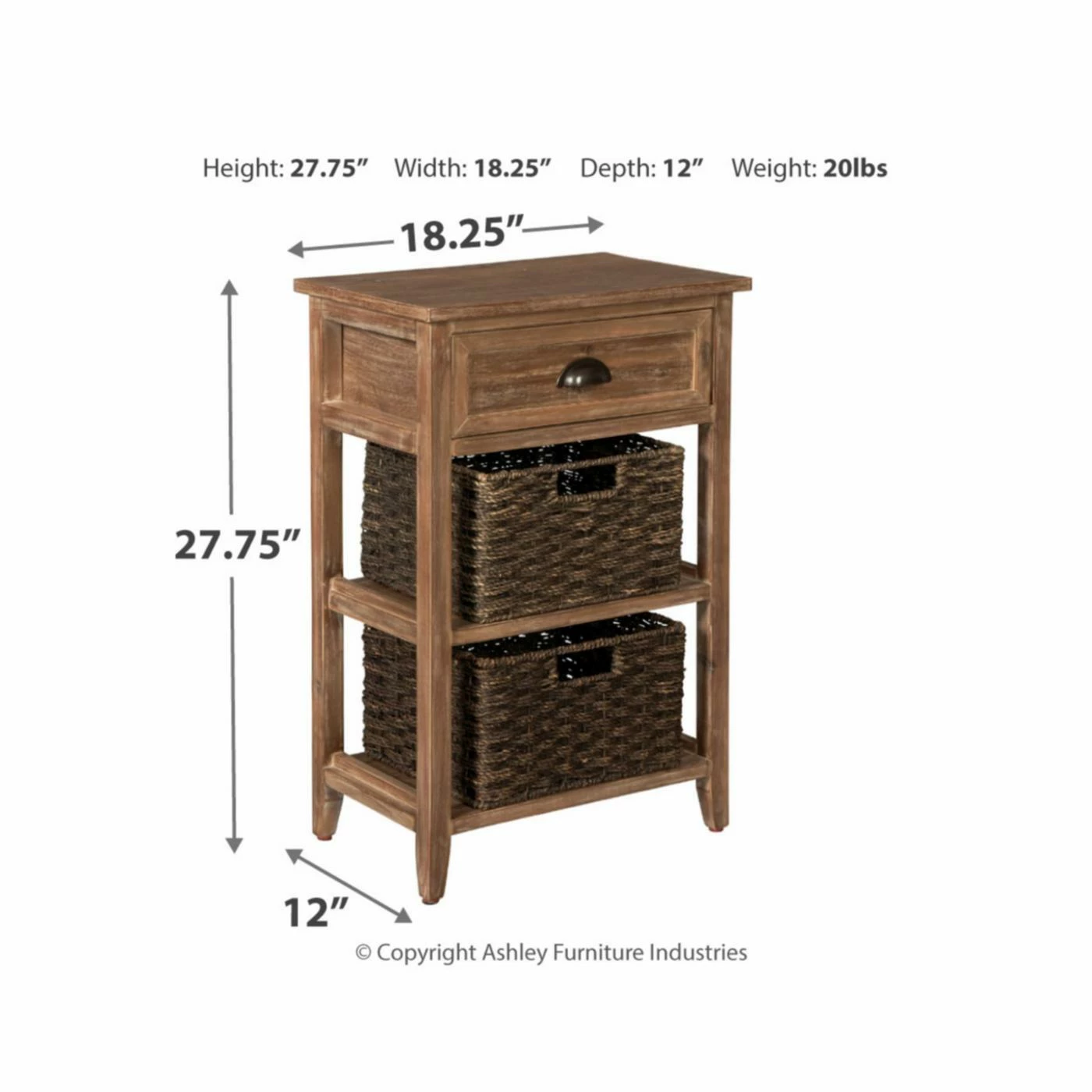 Brand new ✔️ Rectangle End Tables & Side Tables Signature Design By Ashley Oslember Accent End Table 💯 - Image 10