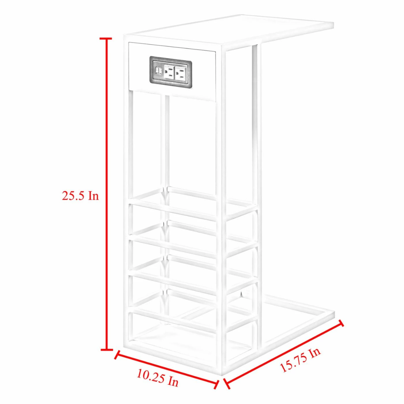 New 🔔 Rectangle End Tables & Side Tables Loft Lyfe Westin C Table / End Table 👏 - Image 10