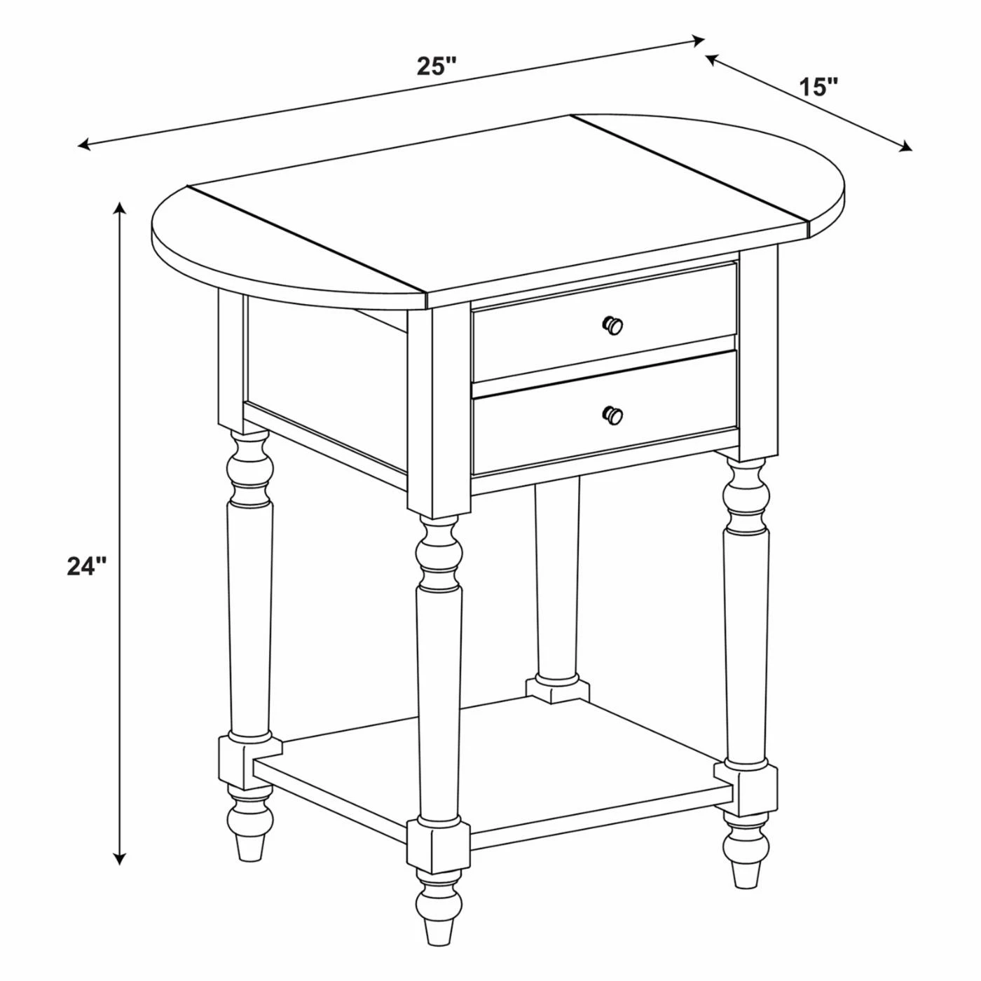 Coupon π― Oval End Tables & Side Tables Powell Shiloh End Table π - Image 3