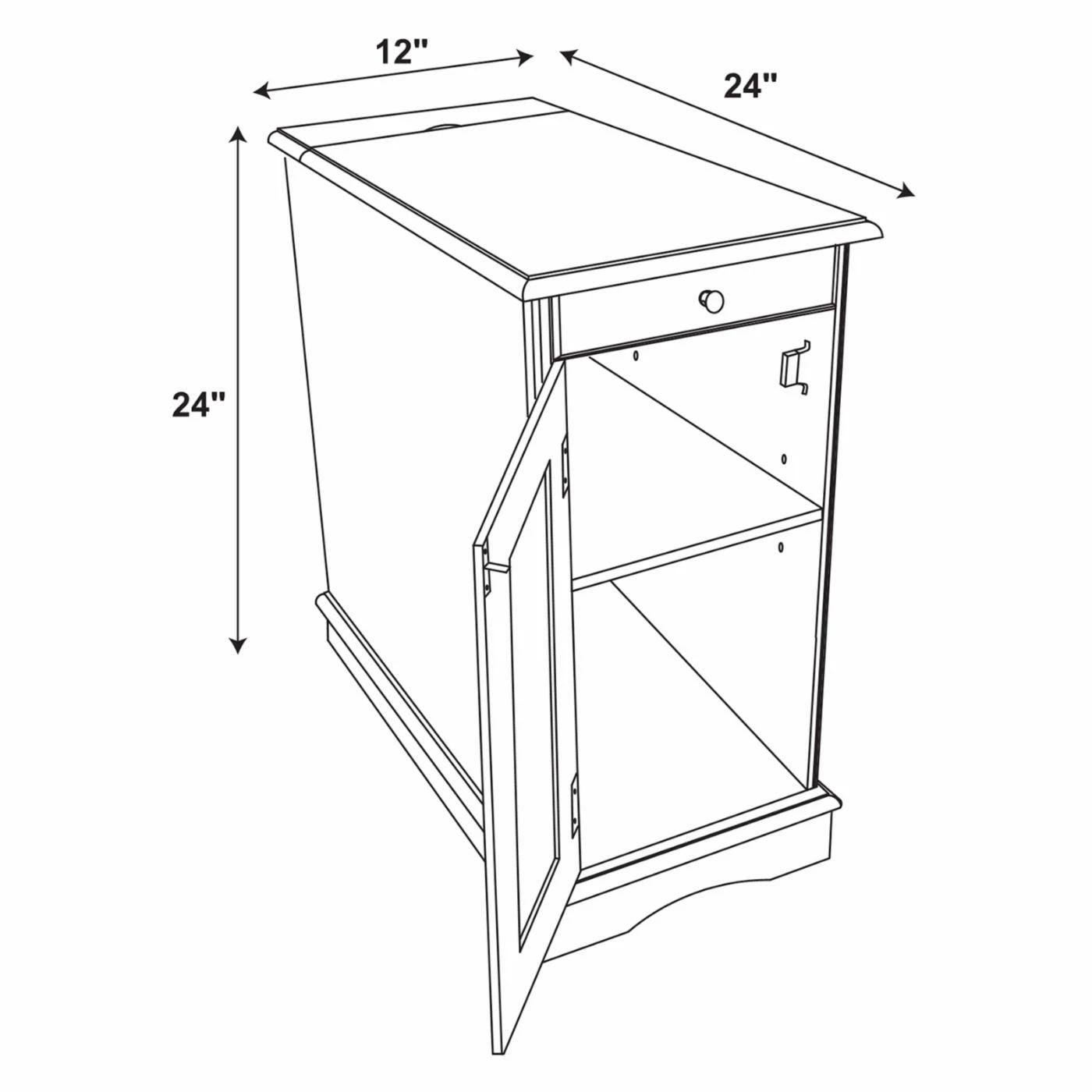 Best Sale π― Rectangle End Tables & Side Tables Powell Butler Accent Table β - Image 6
