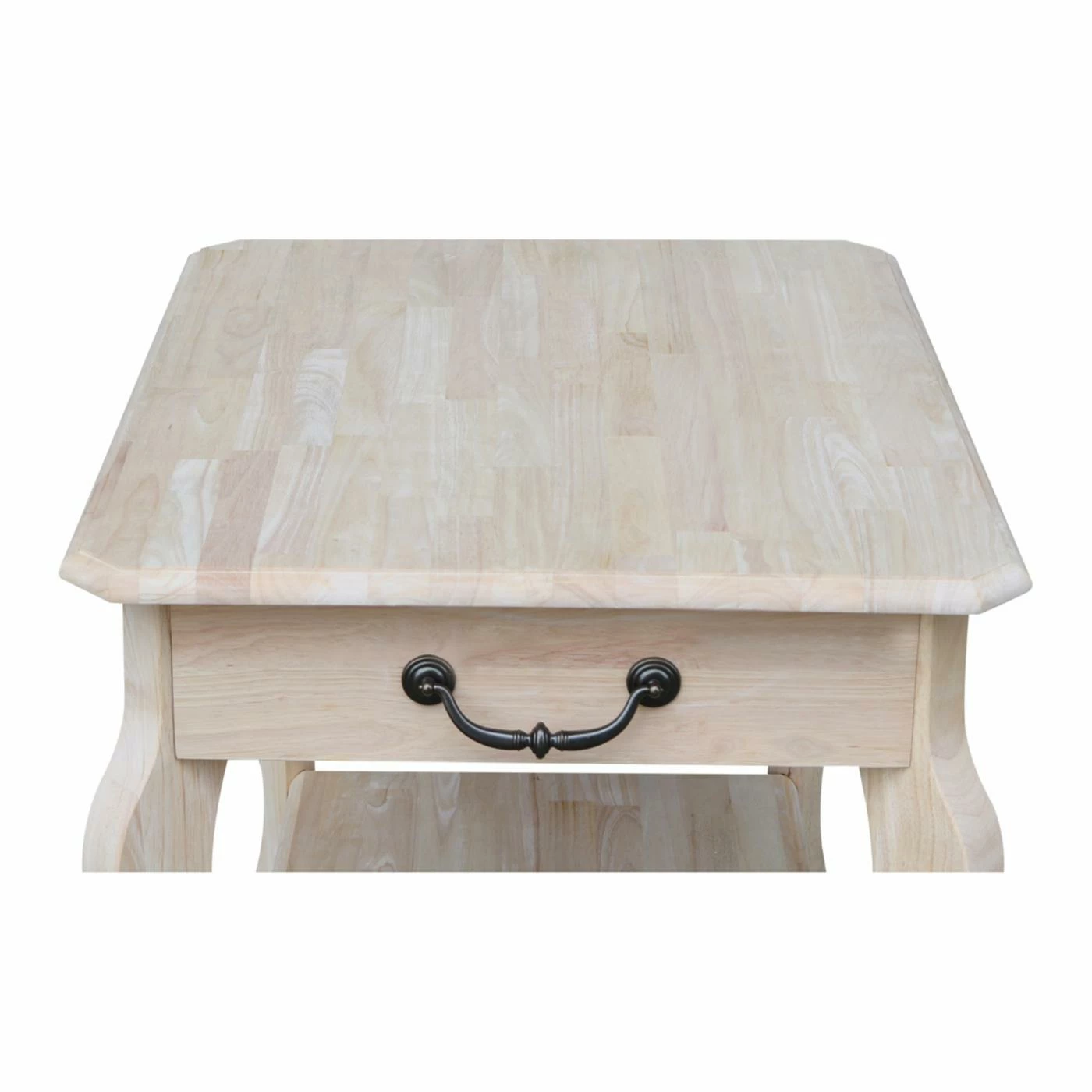 Deals βοΈ Rectangle End Tables & Side Tables International Concepts Cambria End Table - Unfinished π - Image 9