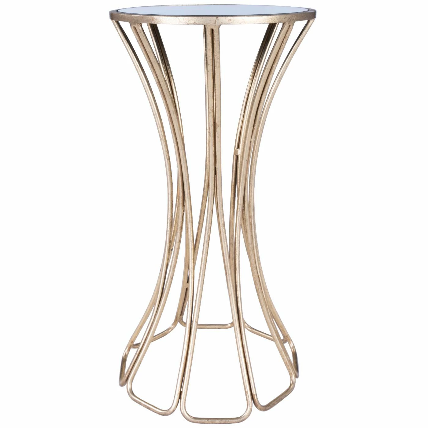 Top 10 π Butler Specialty Round End Tables & Side Tables Butler Faruh Metal And Mirror End Table π₯° - Image 3