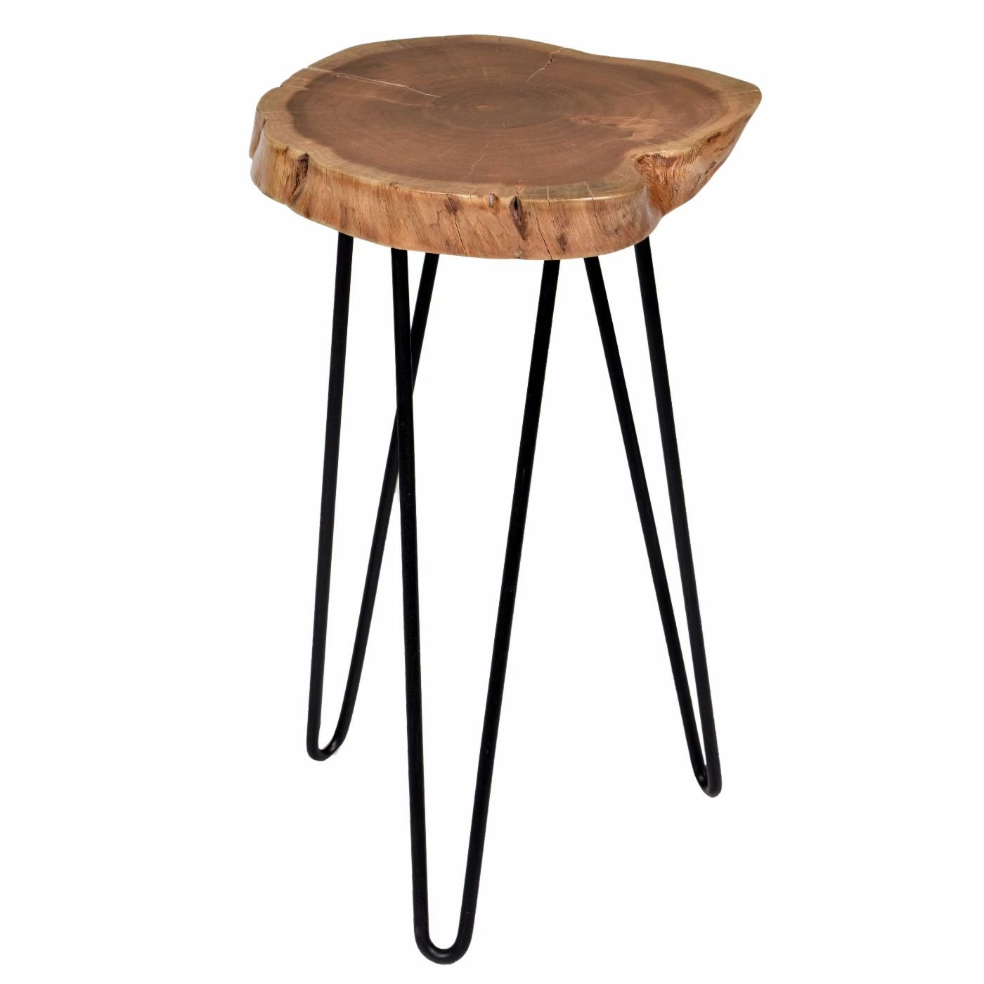 Cheapest π₯° Carolina Chair & Table Co. Round End Tables & Side Tables Carolina Chair & Table Co. Seti Live Edge Accent Side Table π - Image 3