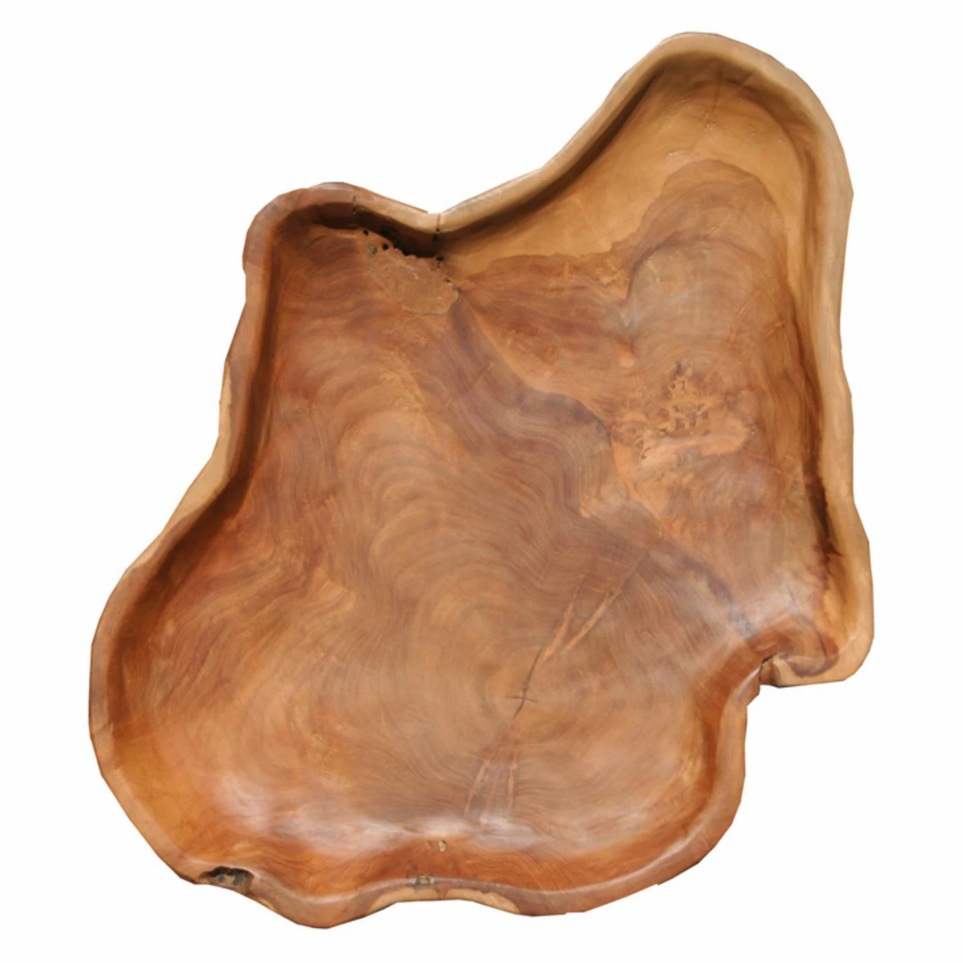 Brand new 🤩 Other Shapes - End Tables & Side Tables Chic Teak Teak Tray Top Metal Leg Side Table 😍 - Image 3