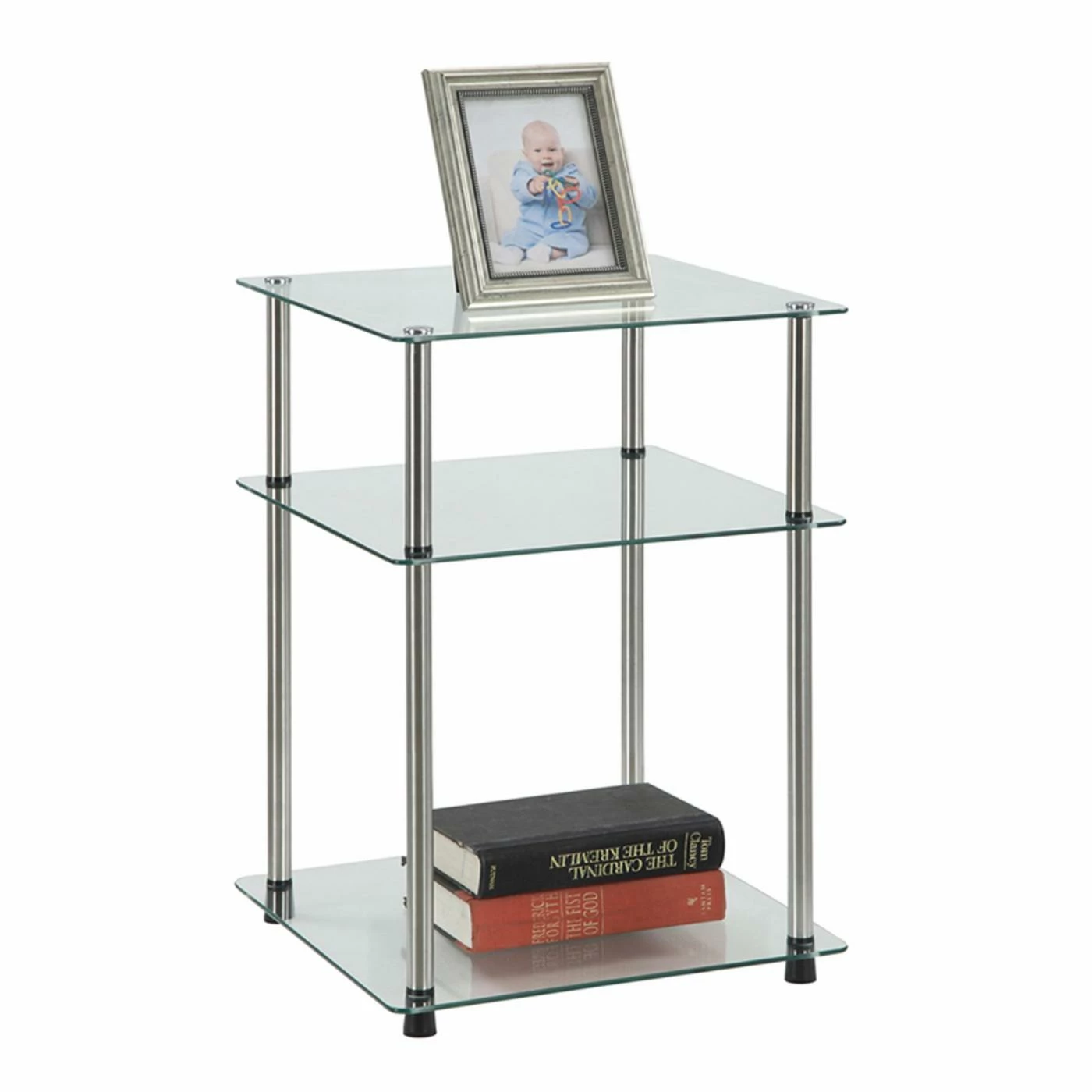 Buy ⭐ Square End Tables & Side Tables Convenience Concepts Designs2Go Square End Table ✨ - Image 3