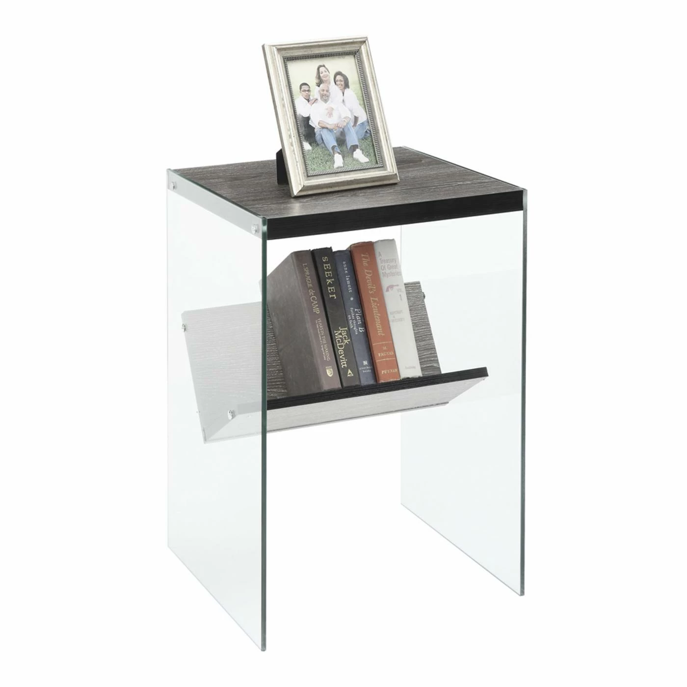Cheap β Rectangle End Tables & Side Tables Convenience Concepts Soho Glass Sided End Table π - Image 3