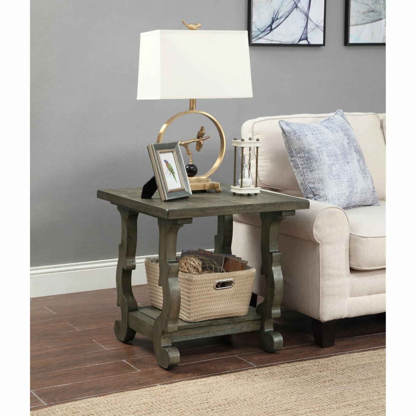 Cheapest π₯ Rectangle End Tables & Side Tables Coast To Coast Orchard Park Chairside End Table β¨ - Image 3