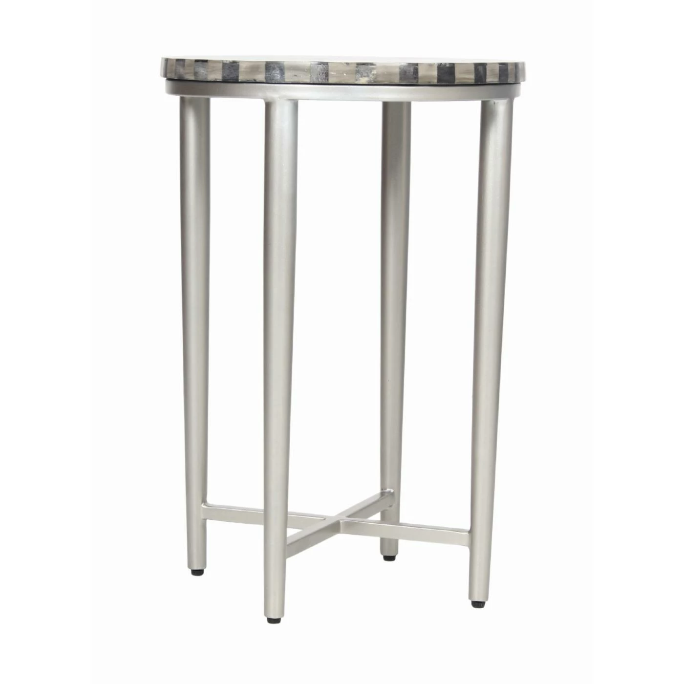 Outlet 👏 Coast To Coast Imports, LLC Round End Tables & Side Tables Coast To Coast Imports Pinwheel Accent Table ✔️ - Image 3