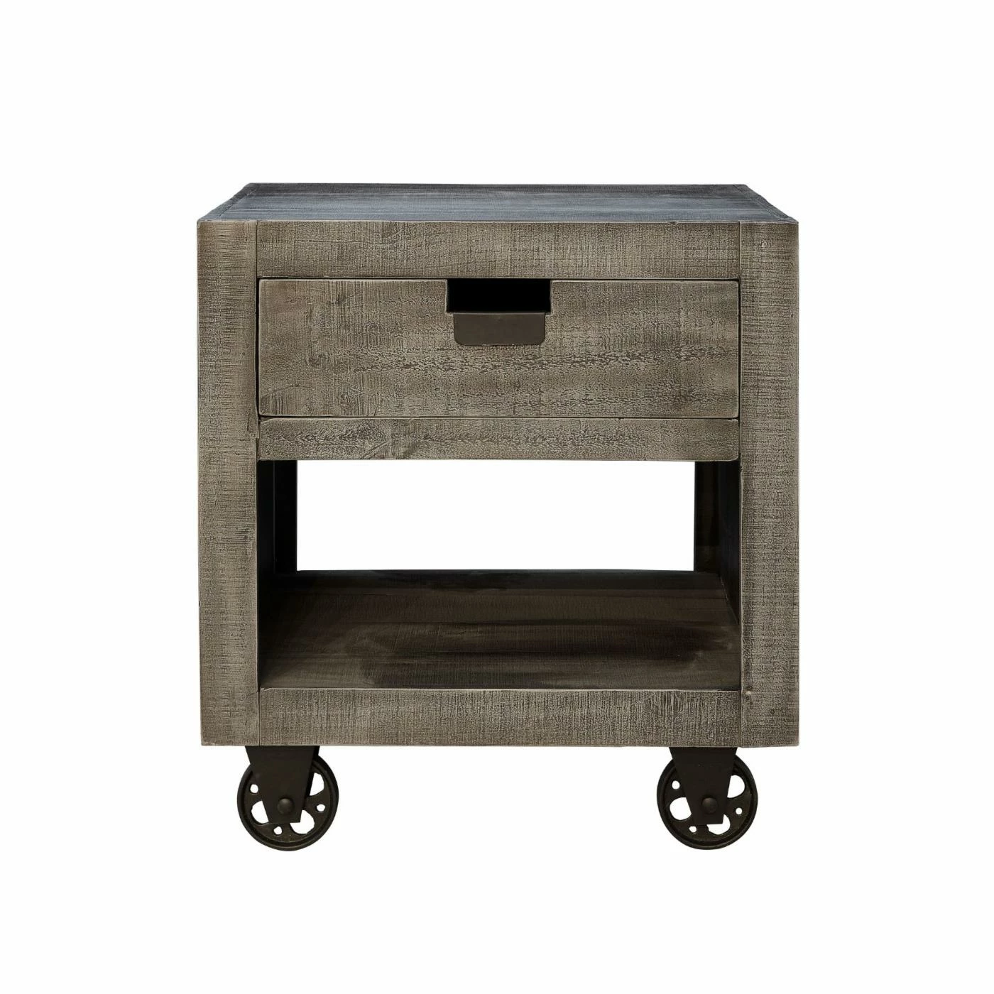 Top 10 🧨 Rectangle End Tables & Side Tables Picket House Furnishings Micah Square Storage End Table ❤️ - Image 3