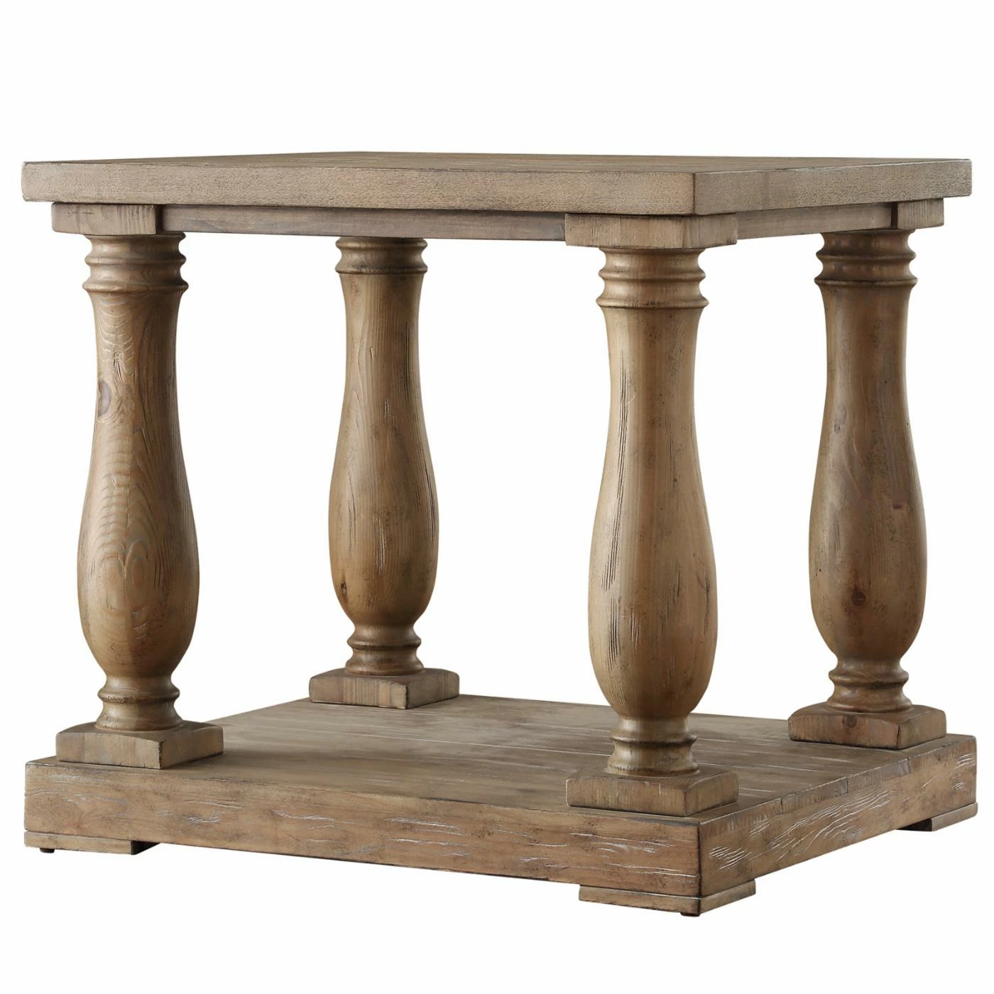 Best Pirce βοΈ Square End Tables & Side Tables HumbleNest Homestead Antique Farmhouse End Table π - Image 2