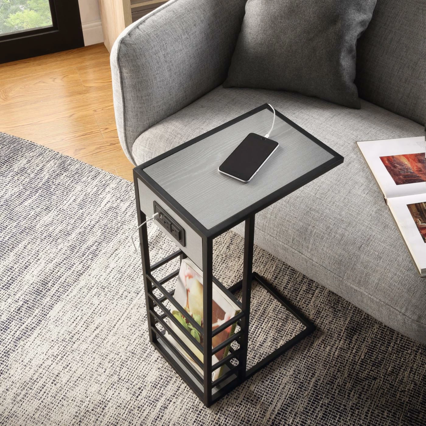New 🔔 Rectangle End Tables & Side Tables Loft Lyfe Westin C Table / End Table 👏 - Image 3